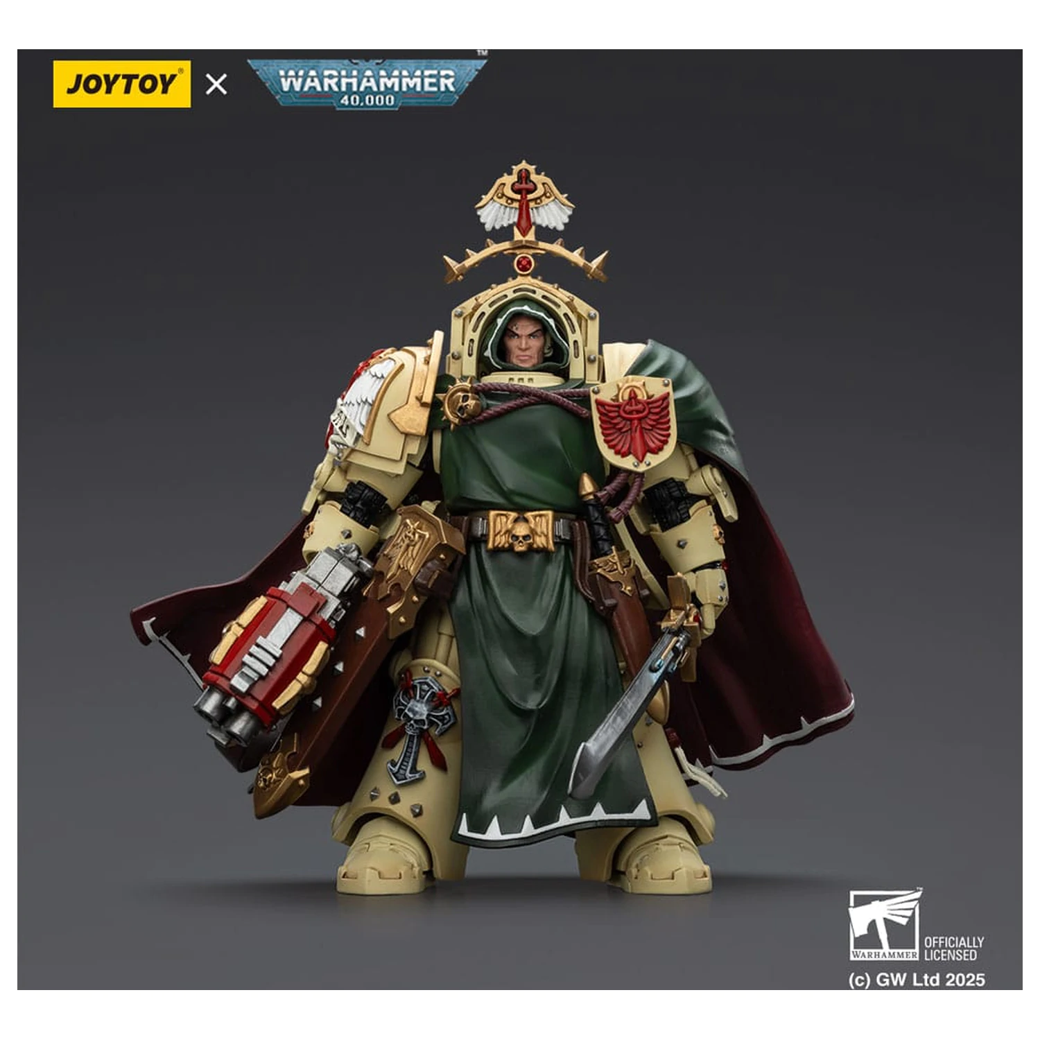 Warhammer 40,000: Dark Angels akcijska figura Belial Grand Master of The Deathwing With the Sword of Silence and Storm Bolter 14 cm fotografija proizvoda