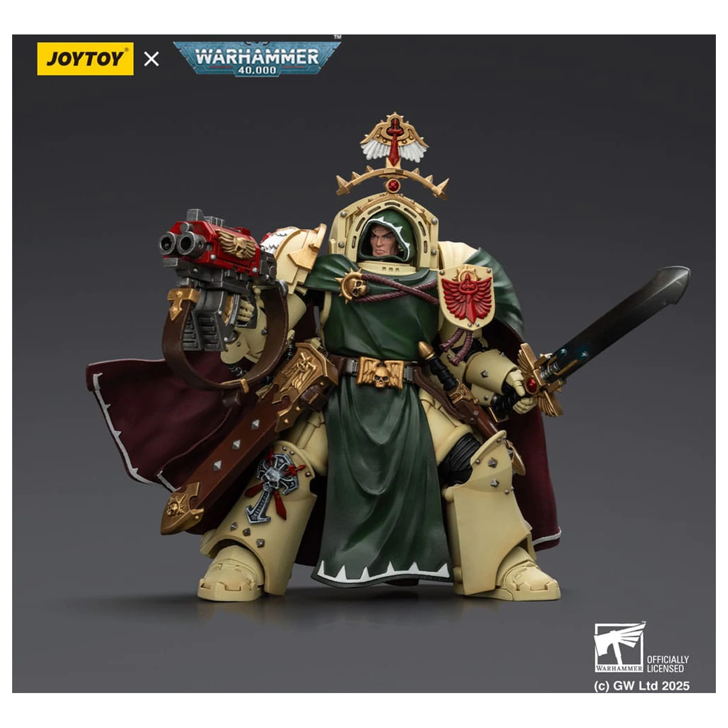 Warhammer 40,000: Dark Angels akcijska figura Belial Grand Master of The Deathwing With the Sword of Silence and Storm Bolter 14 cm fotografija proizvoda