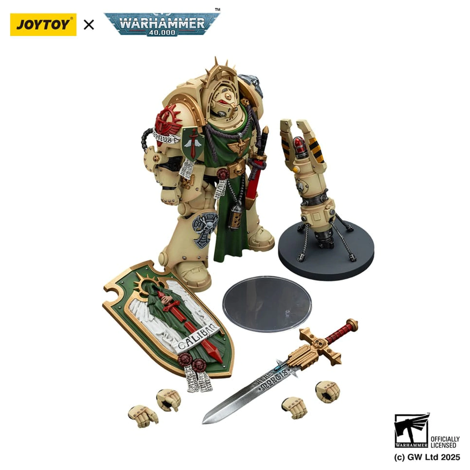 Warhammer 40,000 Akcijska figura Dark Angels Deathwing Knight 1 14 cm fotografija proizvoda