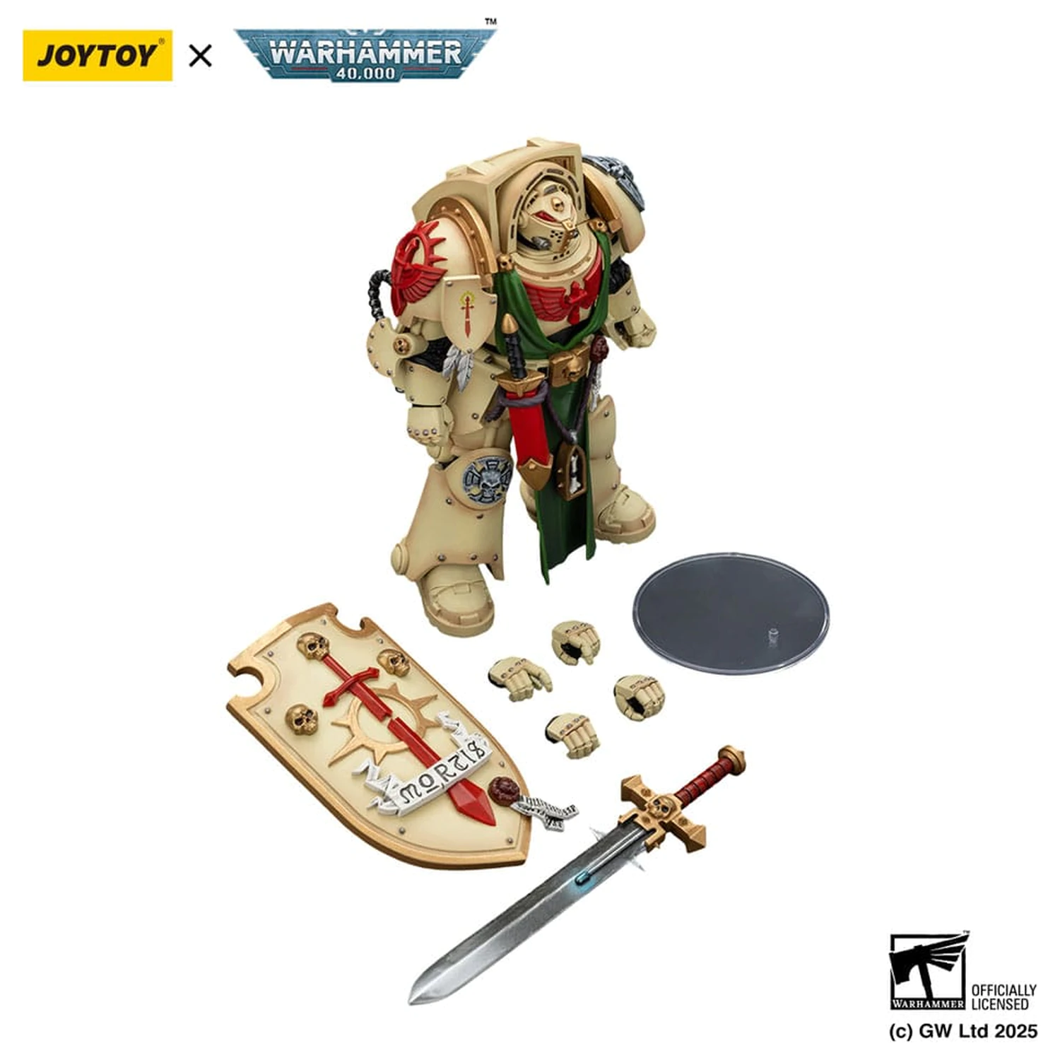 Warhammer 40,000 Akcijska figura Dark Angels Deathwing Knight 3 14 cm fotografija proizvoda
