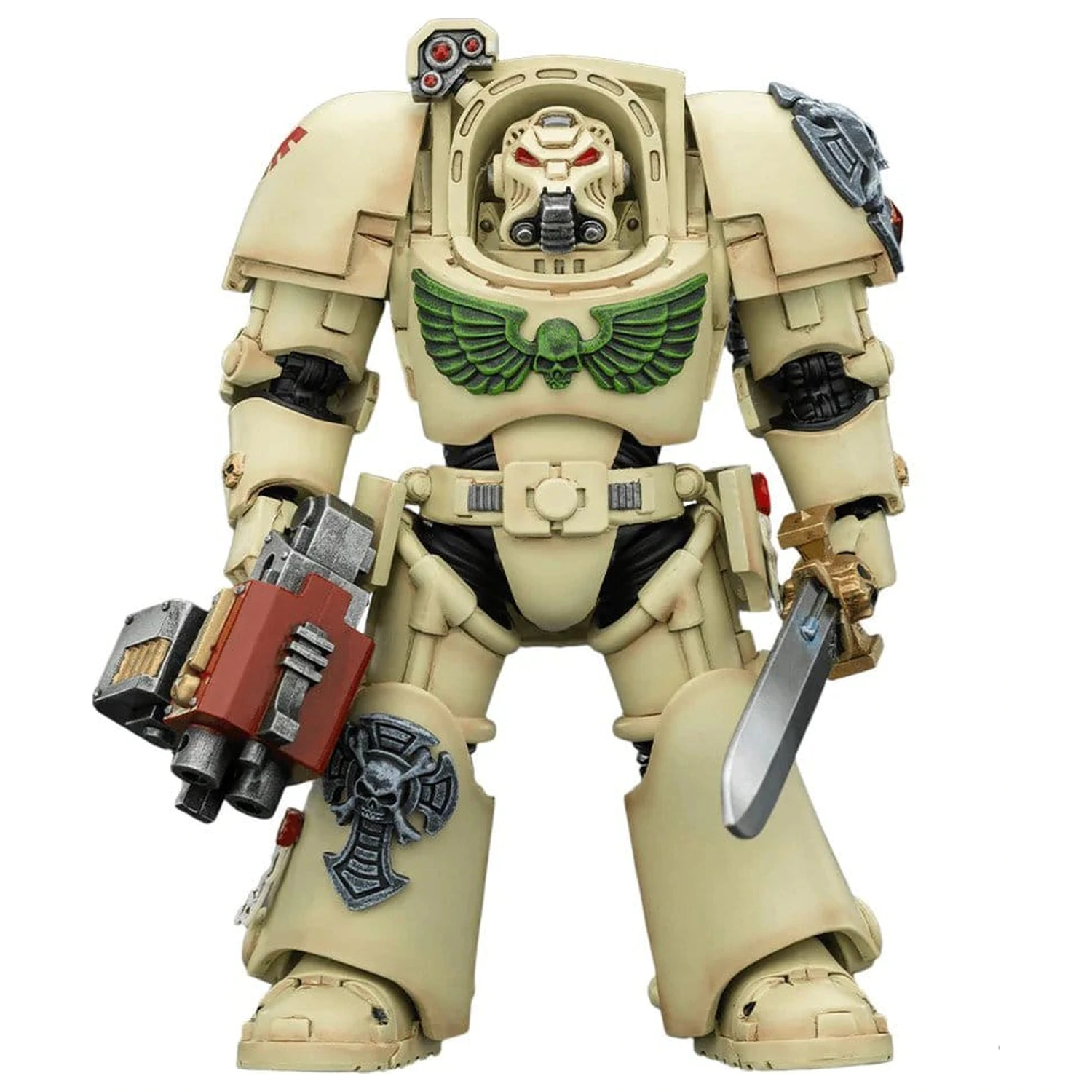 Warhammer 40,000 Action Figura Dark Angels Deathwing Terminator 1 s Power Swordom i Storm Bolterom 14 cm fotografija proizvoda