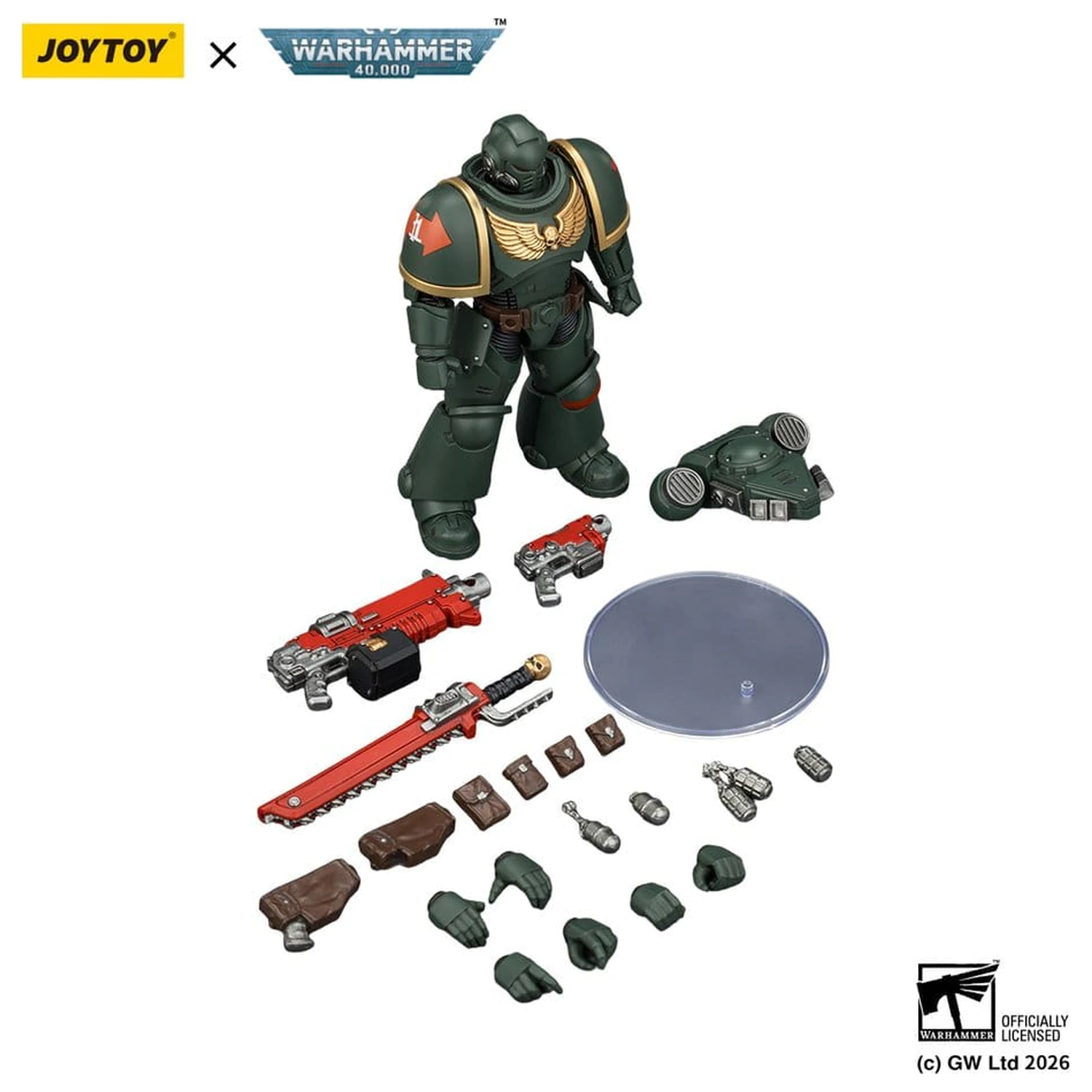 Warhammer 40,000 Action Figura Dark Angels Intercessor 12 cm fotografija proizvoda