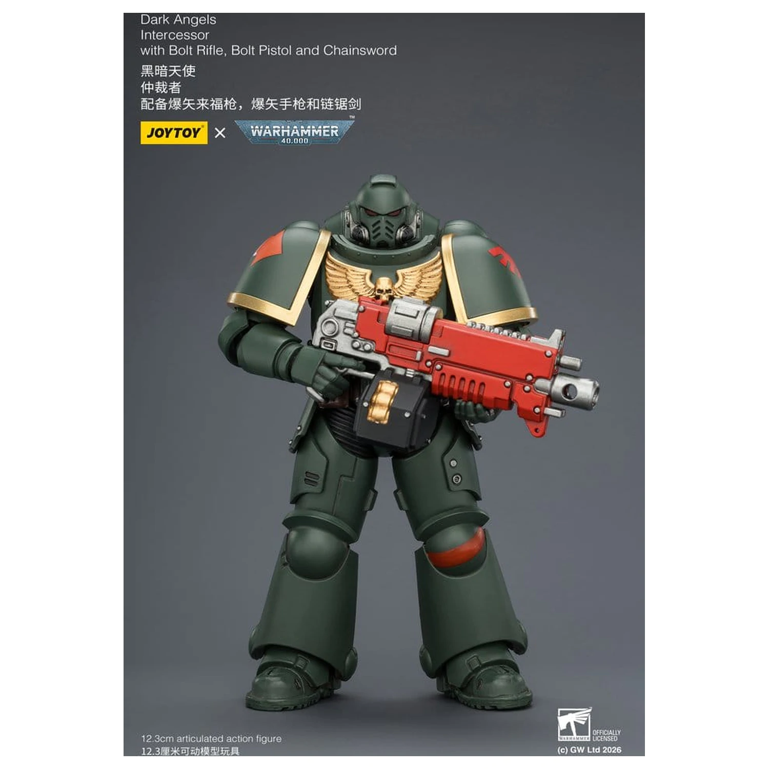 Warhammer 40,000 Action Figura Dark Angels Intercessor 12 cm fotografija proizvoda