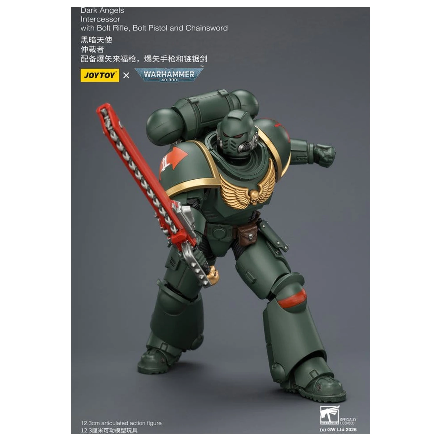 Warhammer 40,000 Action Figura Dark Angels Intercessor 12 cm fotografija proizvoda