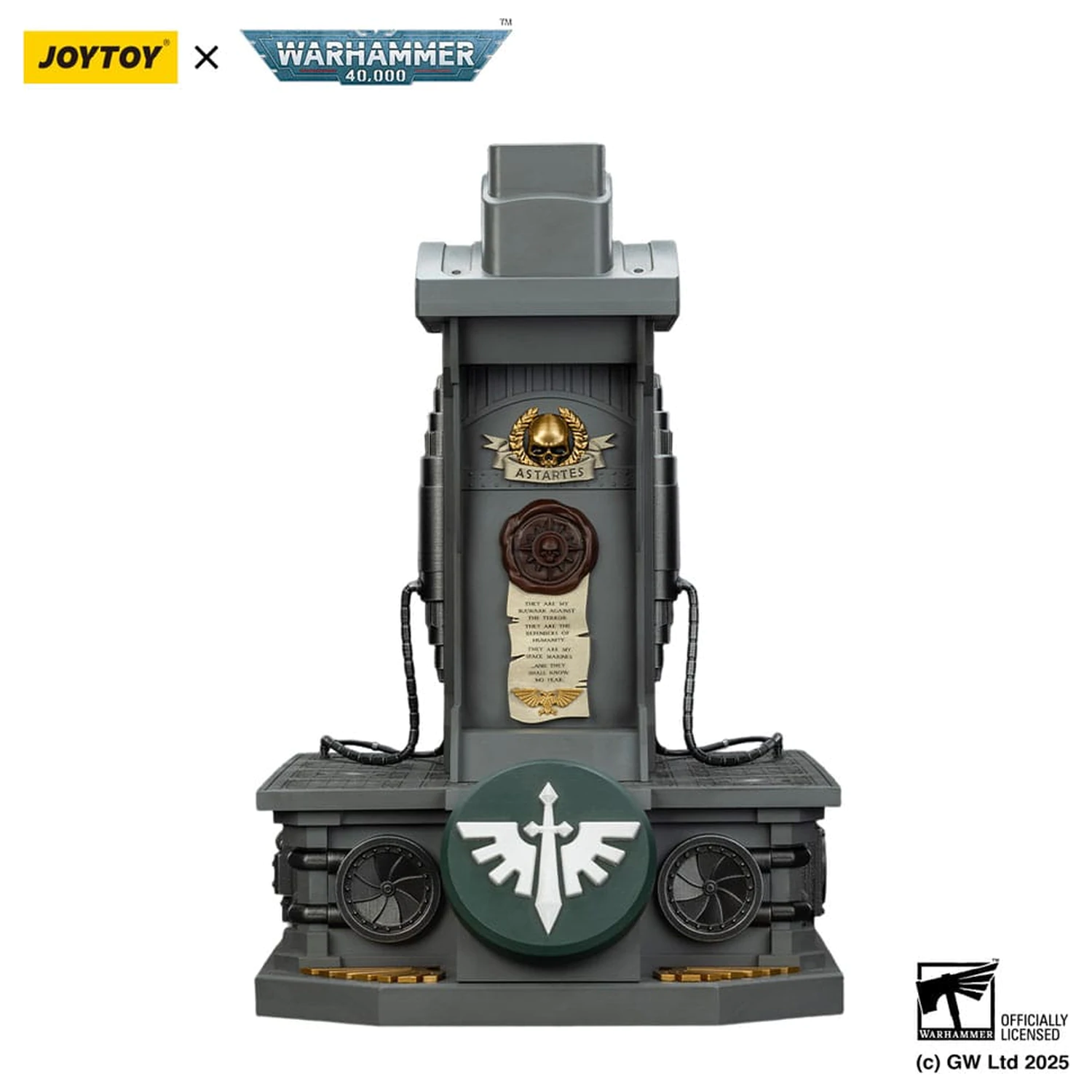 Warhammer 40,000: Dark Angels MkX Kaciga & Stalak za prikaz 44 cm fotografija proizvoda