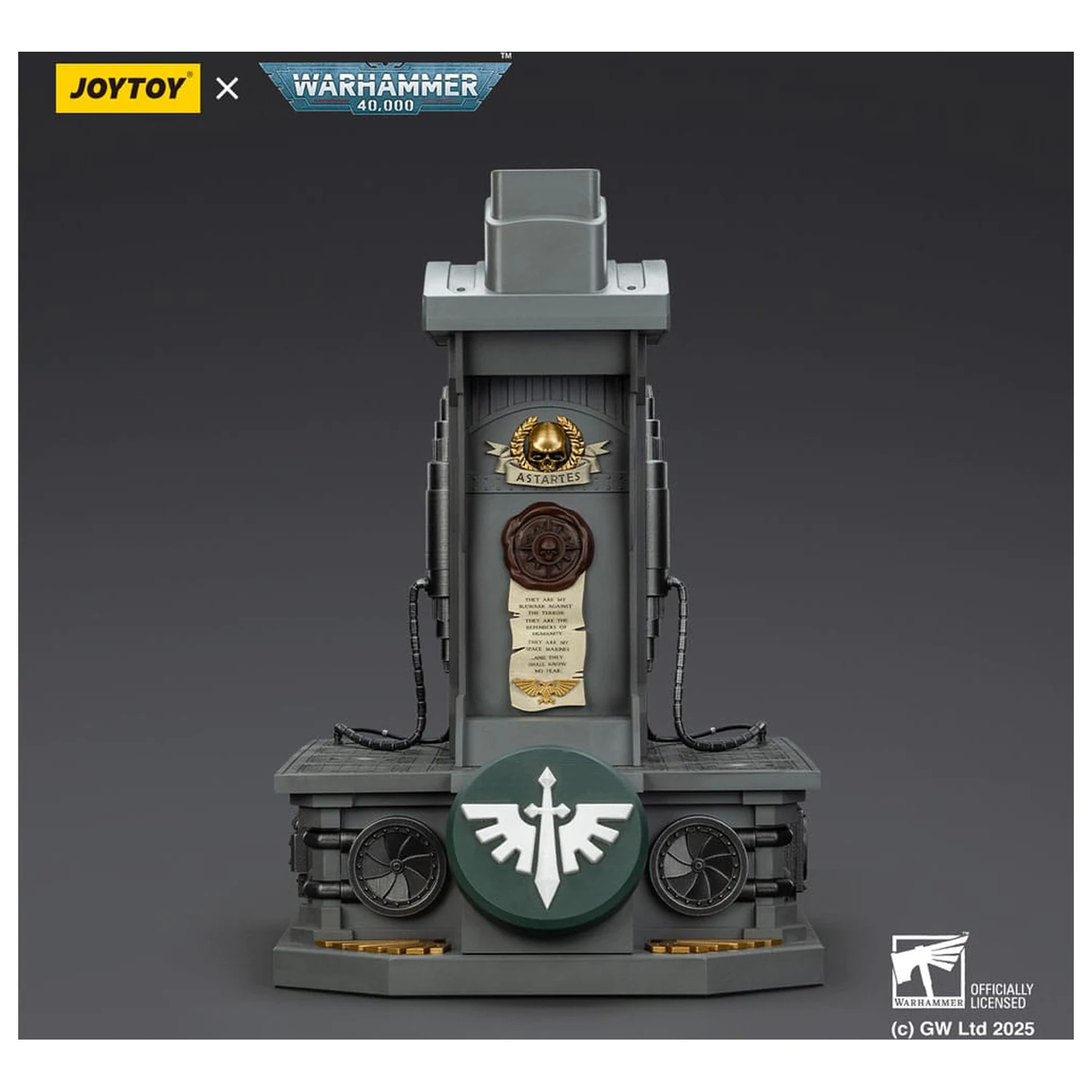 Warhammer 40,000: Dark Angels MkX Kaciga & Stalak za prikaz 44 cm fotografija proizvoda