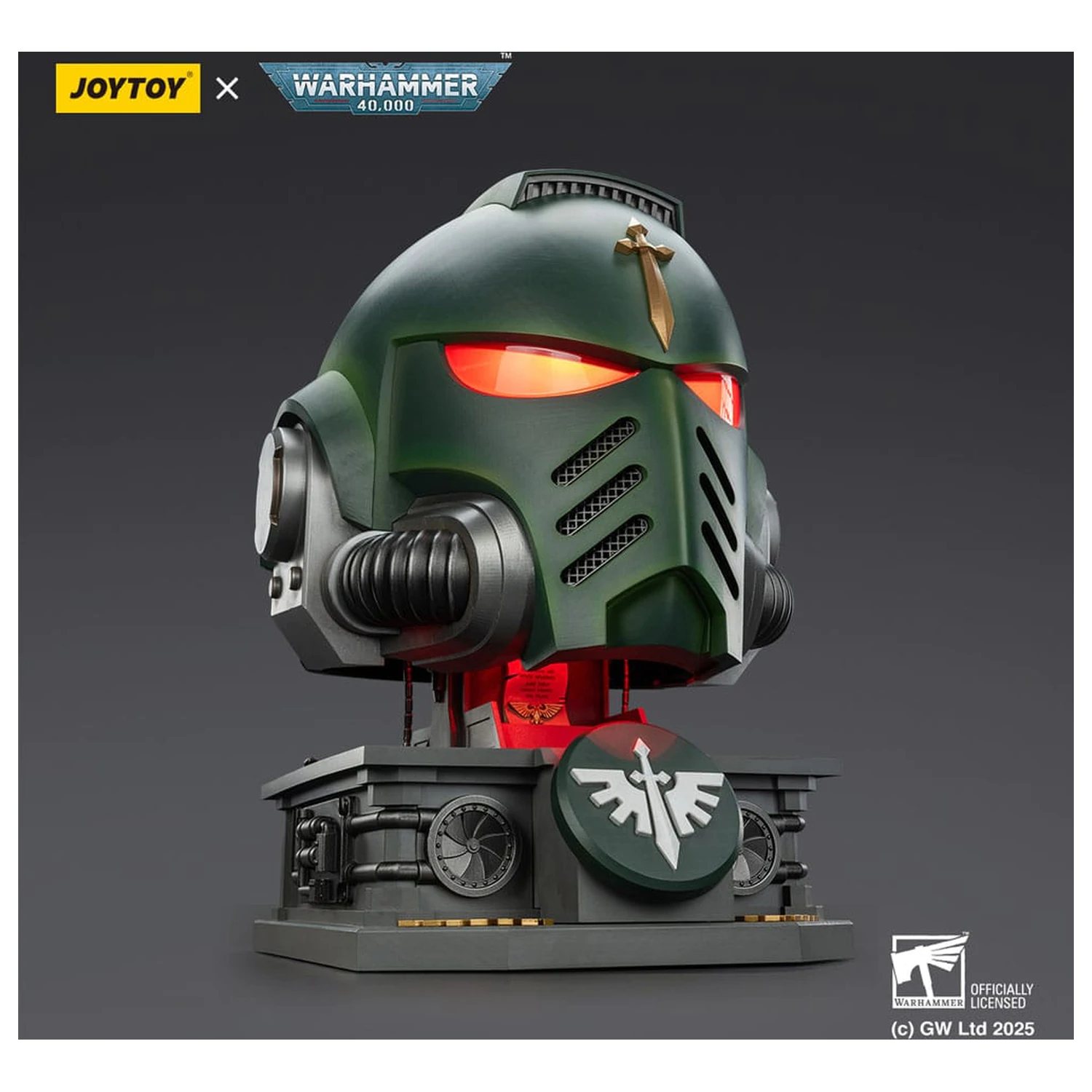 Warhammer 40,000: Dark Angels MkX Kaciga & Stalak za prikaz 44 cm fotografija proizvoda