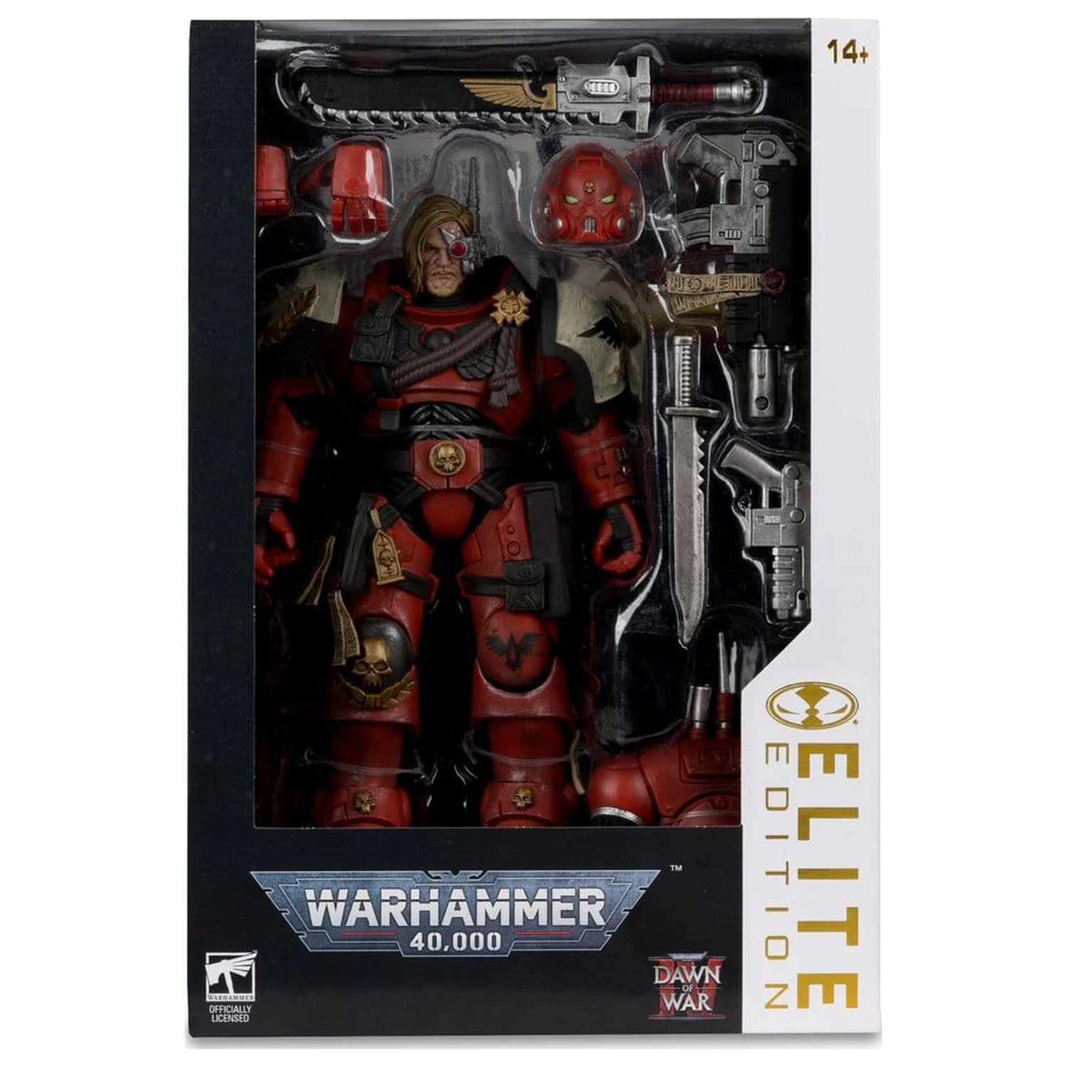 Warhammer 40,000 Dawn of War McFarlane Elite Edition Akcijska figura Kapetan Cyrus (Dawn of War 4) 20 cm fotografija proizvoda