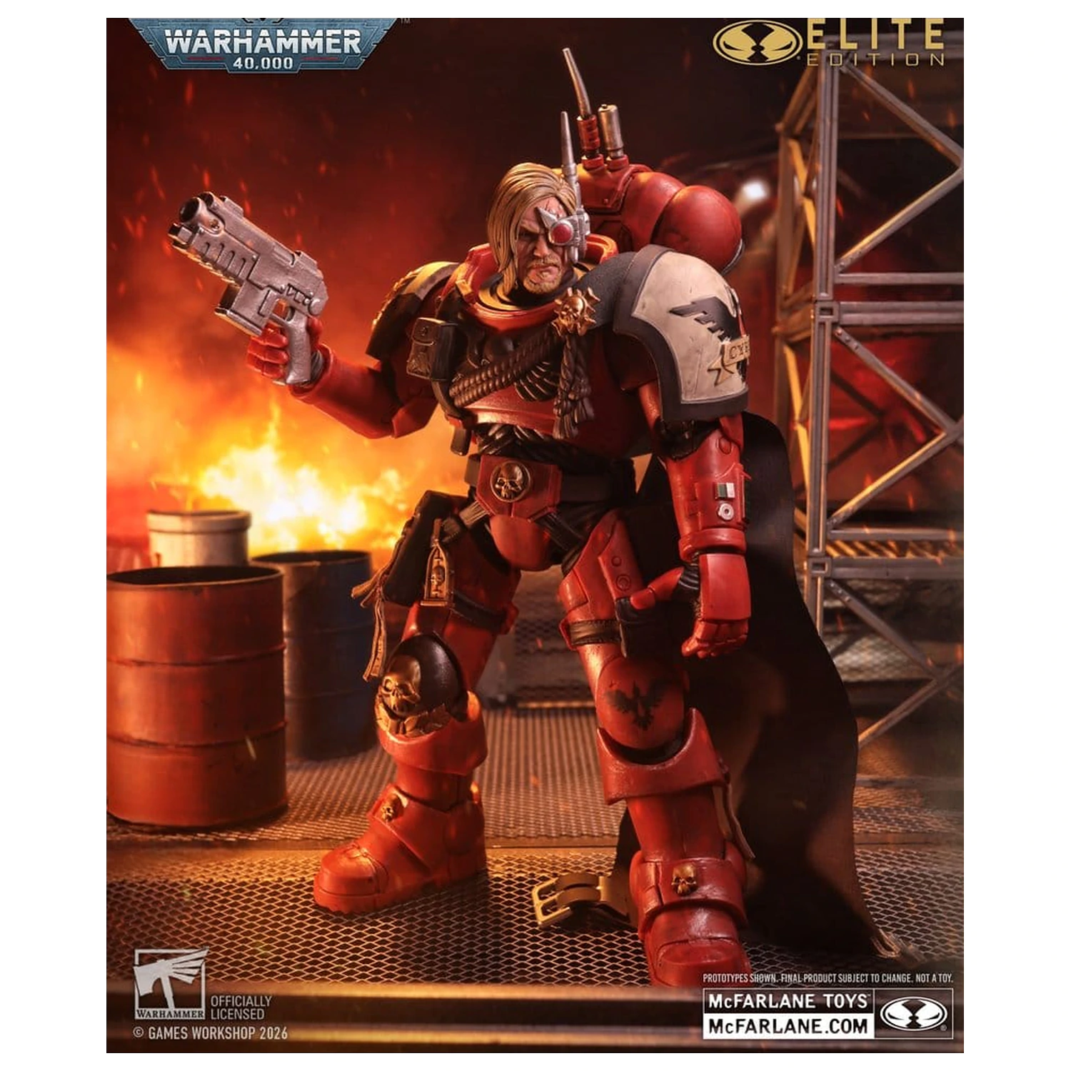 Warhammer 40,000 Dawn of War McFarlane Elite Edition Akcijska figura Kapetan Cyrus (Dawn of War 4) 20 cm fotografija proizvoda