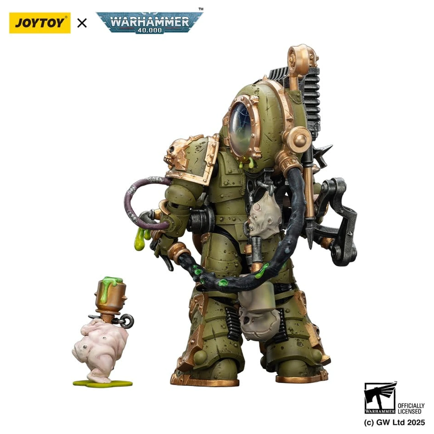 Warhammer 40,000 Akcijska figura Death Guard Foul Blight spawn s Plague Sprayerom 12 cm fotografija proizvoda