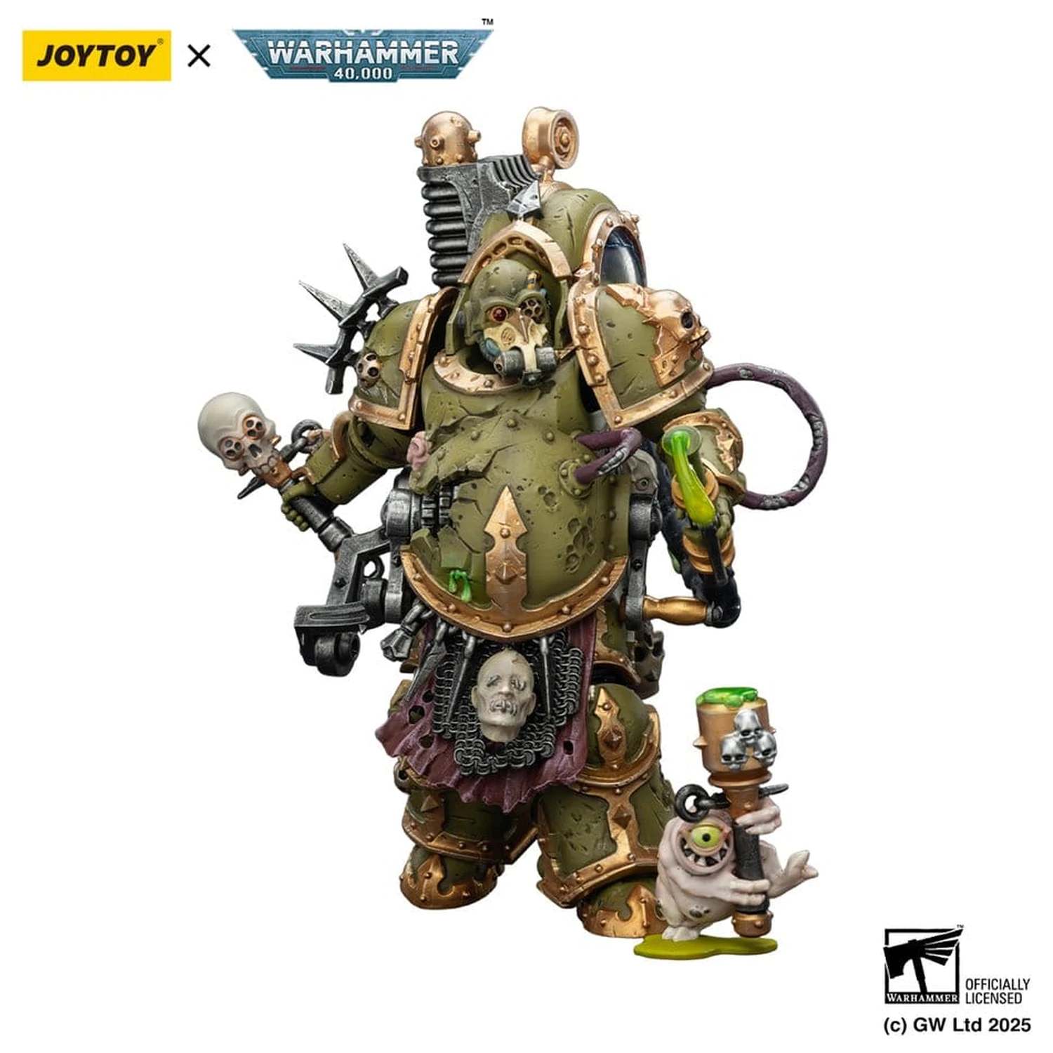 Warhammer 40,000 Akcijska figura Death Guard Foul Blight spawn s Plague Sprayerom 12 cm fotografija proizvoda