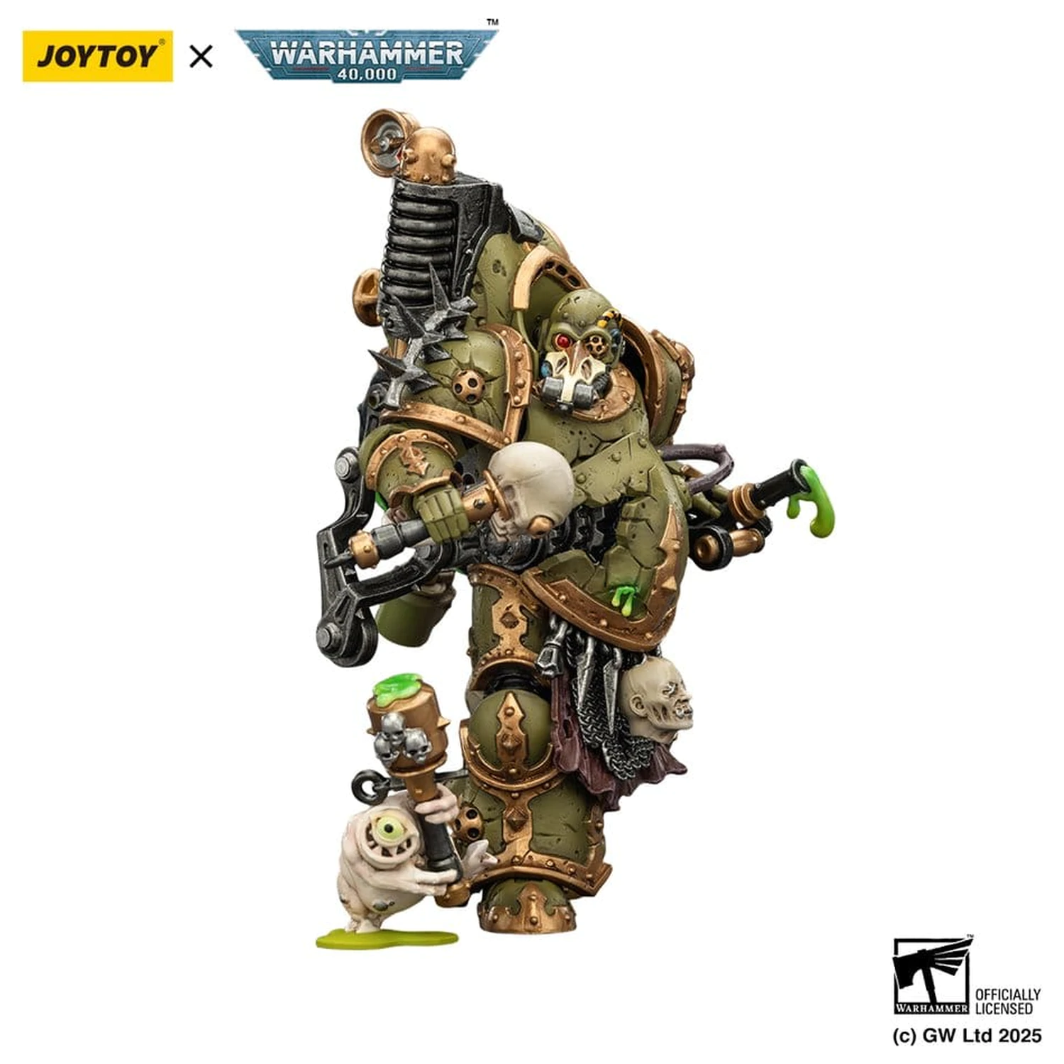 Warhammer 40,000 Akcijska figura Death Guard Foul Blight spawn s Plague Sprayerom 12 cm fotografija proizvoda