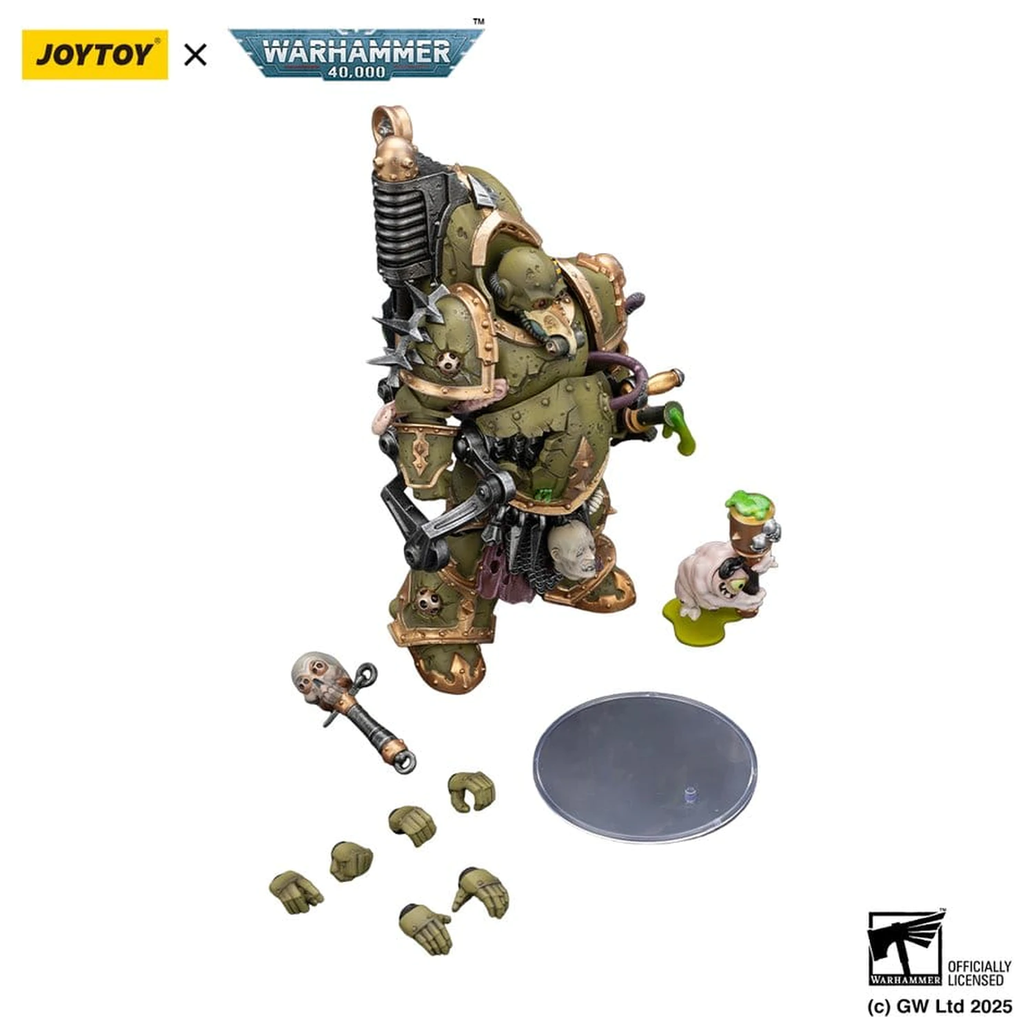 Warhammer 40,000 Akcijska figura Death Guard Foul Blight spawn s Plague Sprayerom 12 cm fotografija proizvoda