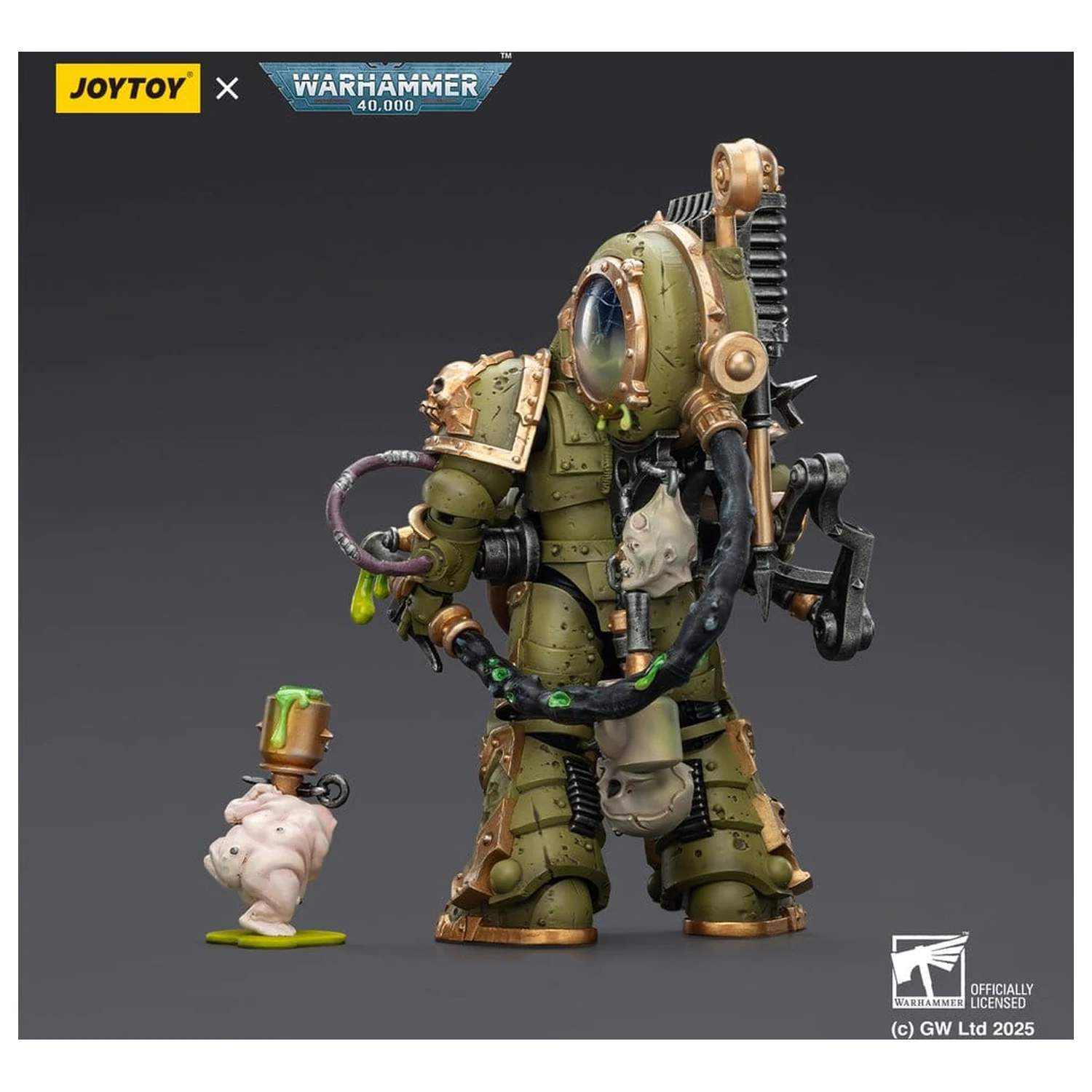 Warhammer 40,000 Akcijska figura Death Guard Foul Blight spawn s Plague Sprayerom 12 cm fotografija proizvoda