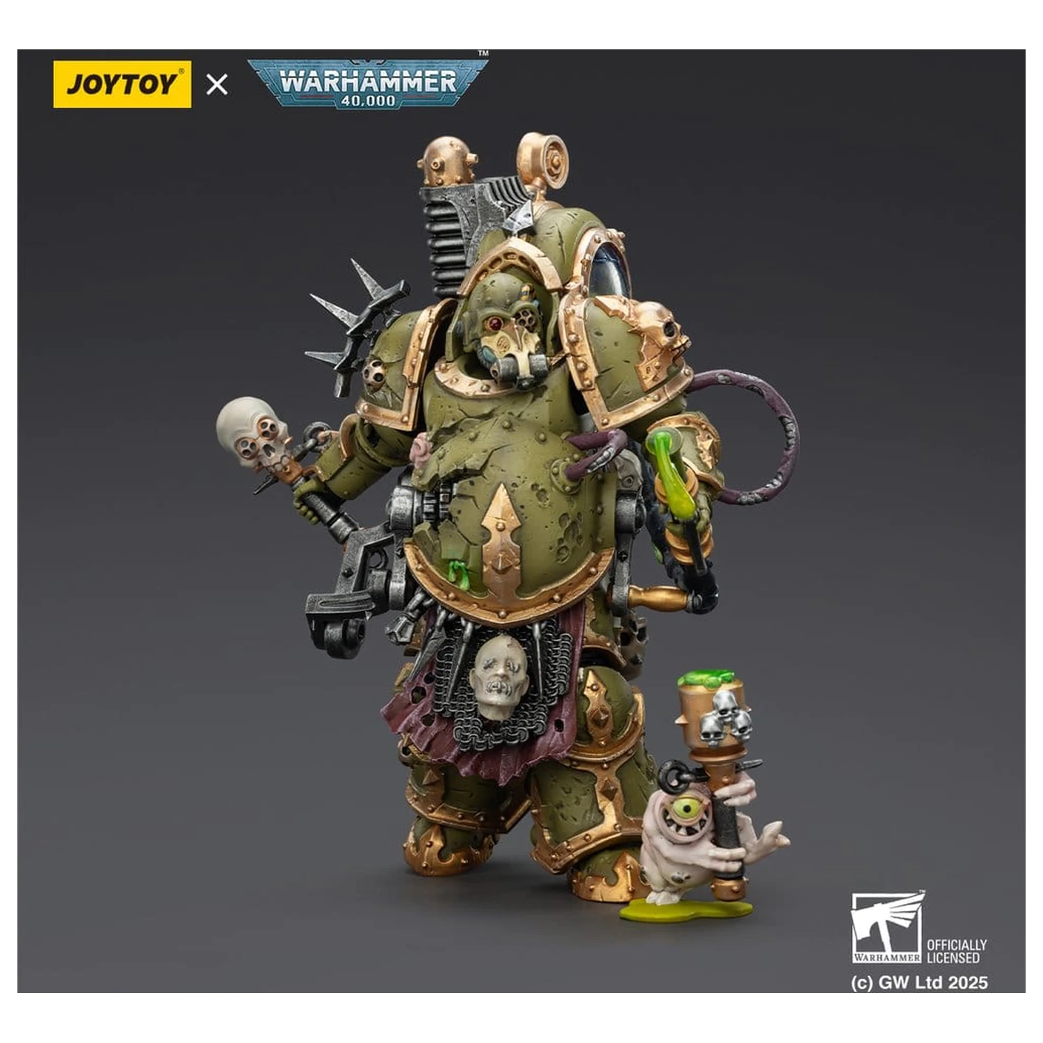 Warhammer 40,000 Akcijska figura Death Guard Foul Blight spawn s Plague Sprayerom 12 cm fotografija proizvoda