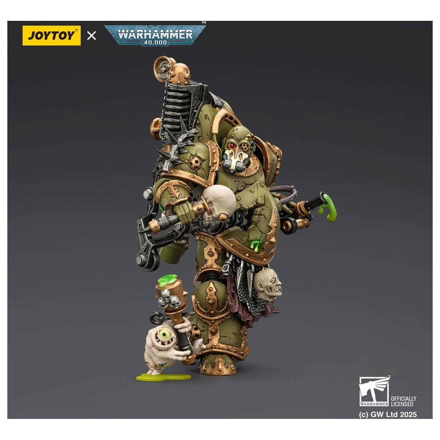 Warhammer 40,000 Akcijska figura Death Guard Foul Blight spawn s Plague Sprayerom 12 cm fotografija proizvoda