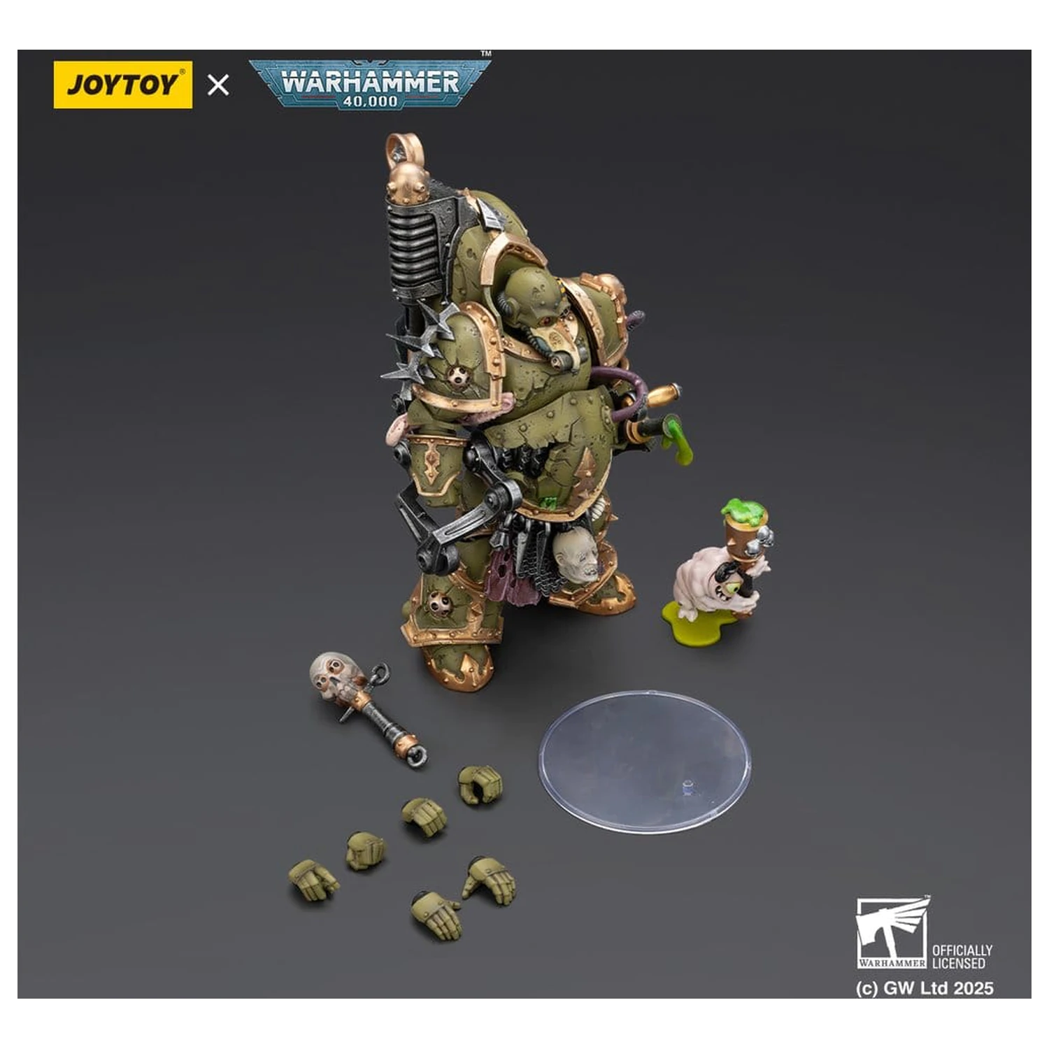 Warhammer 40,000 Akcijska figura Death Guard Foul Blight spawn s Plague Sprayerom 12 cm fotografija proizvoda