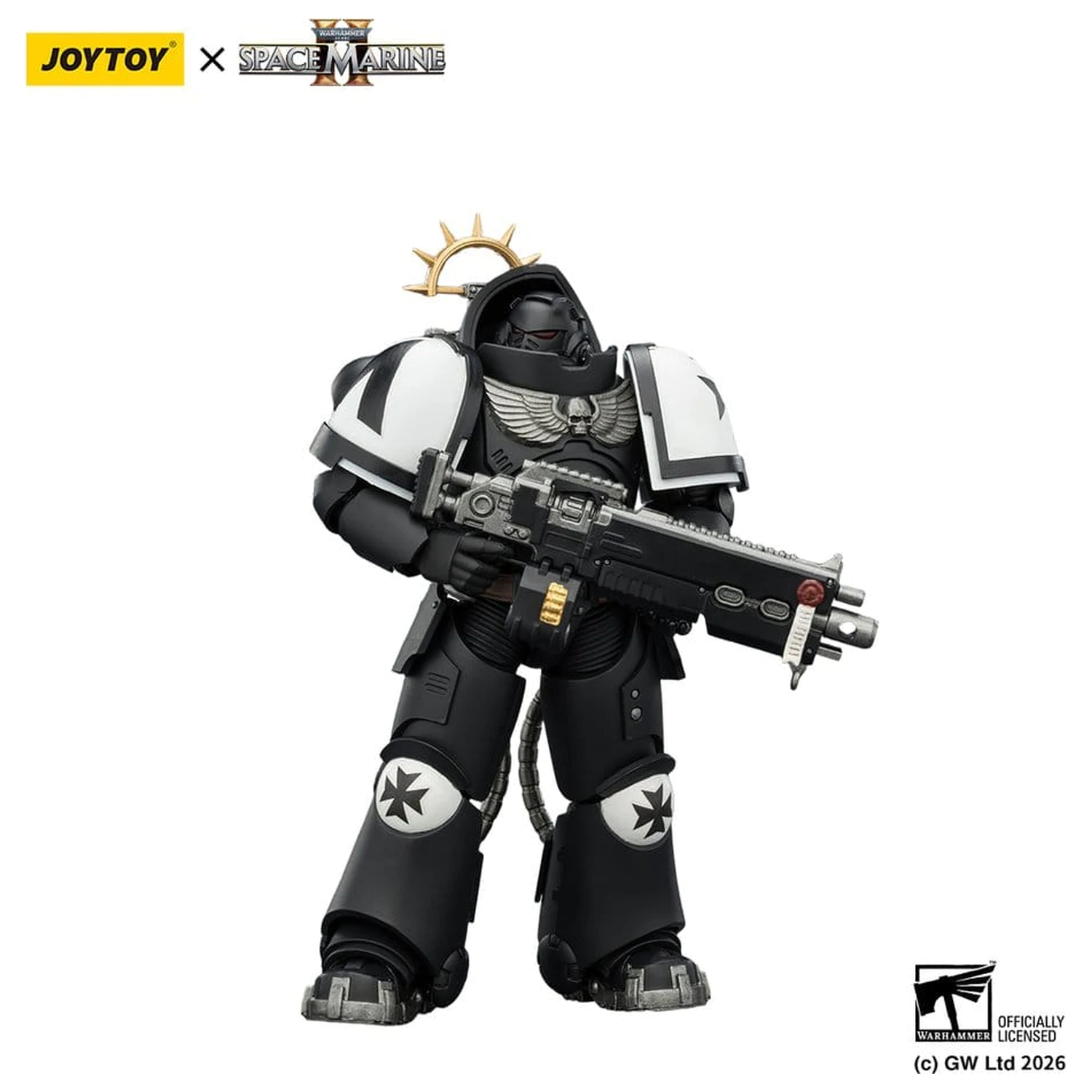 Warhammer 40,000 Akcijska figura Game Edition Black Templars Heavy Intercessor 13 cm fotografija proizvoda