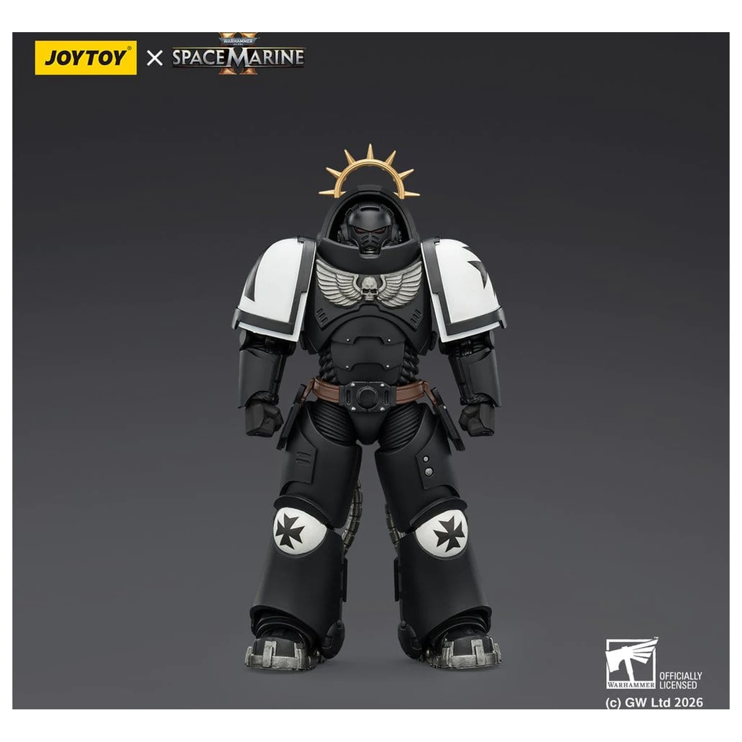 Warhammer 40,000 Akcijska figura Game Edition Black Templars Heavy Intercessor 13 cm fotografija proizvoda