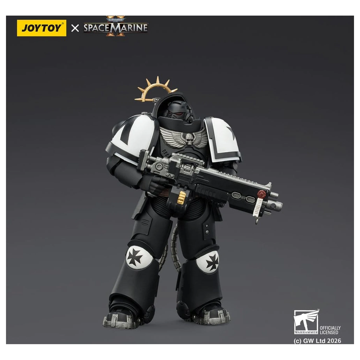 Warhammer 40,000 Akcijska figura Game Edition Black Templars Heavy Intercessor 13 cm fotografija proizvoda