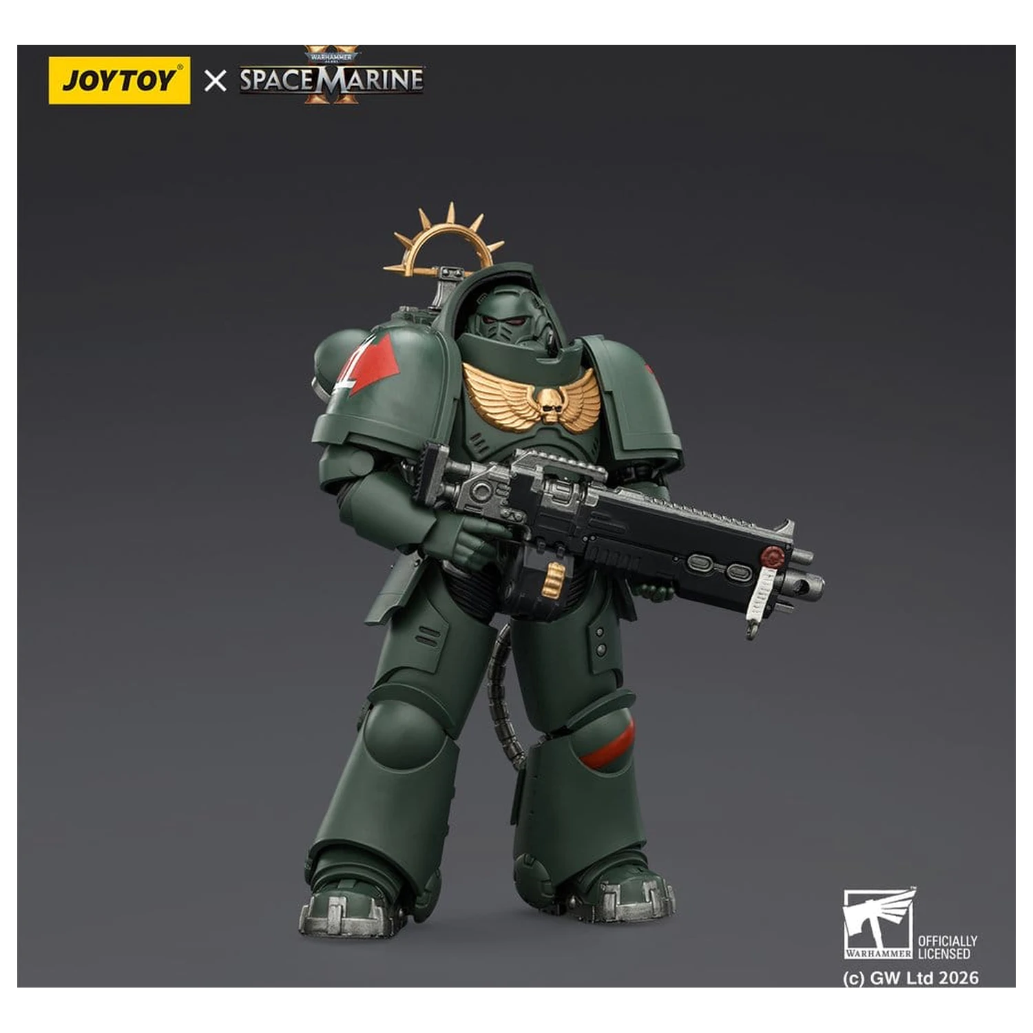 Warhammer 40,000 figurica akcijskog tipa izdanje Dark Angels Heavy Intercessor 13 cm fotografija proizvoda