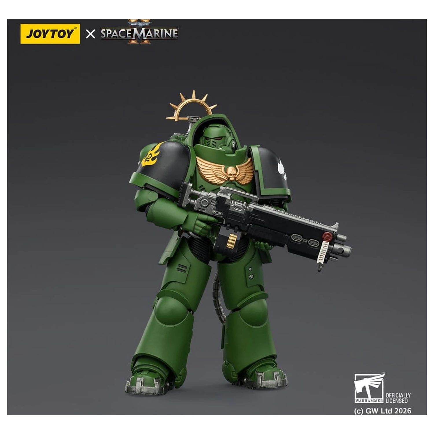 Warhammer 40,000 figurica akcijskog tipa izdanja Salamanders Heavy Intercessor 13 cm fotografija proizvoda
