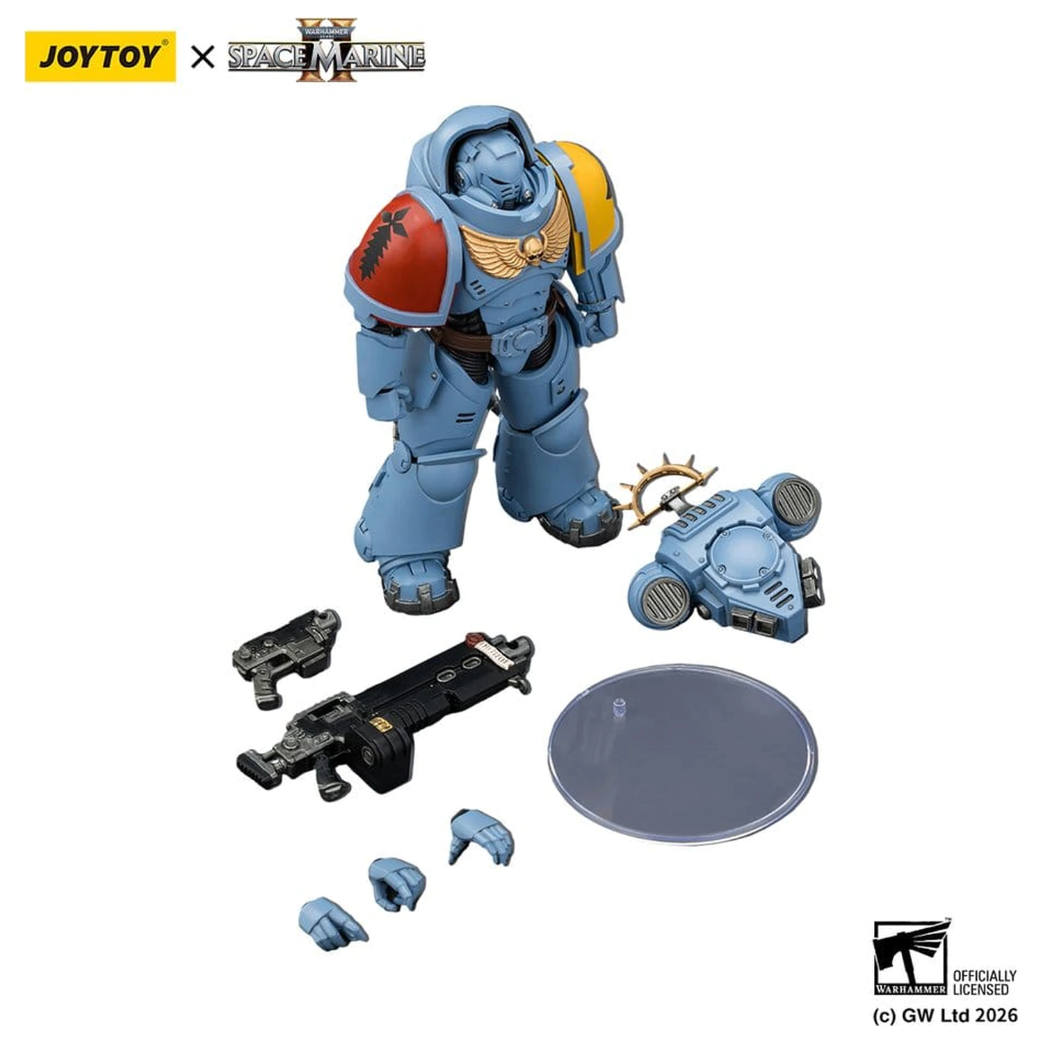 Warhammer 40,000 Action Figure Game Edition Space Wolves Heavy Intercessor 13 cm fotografija proizvoda