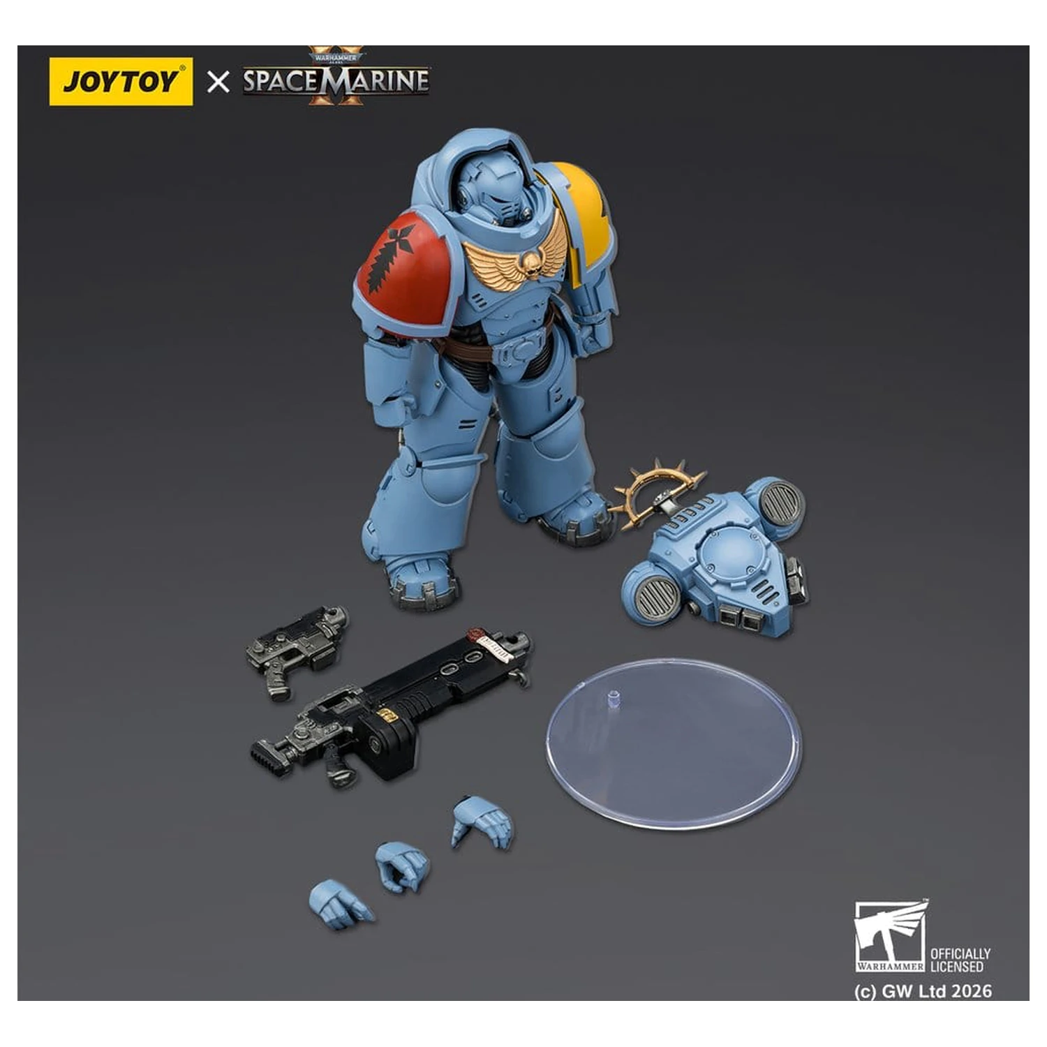Warhammer 40,000 Action Figure Game Edition Space Wolves Heavy Intercessor 13 cm fotografija proizvoda