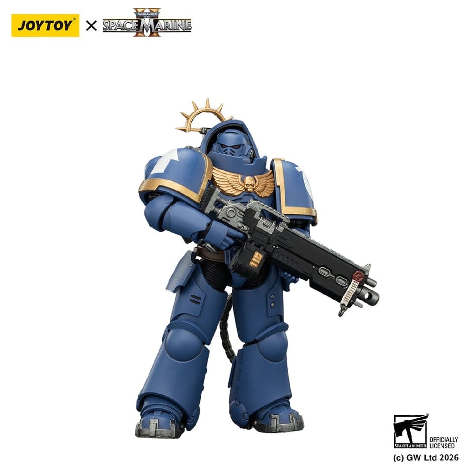 Warhammer 40,000 Action Figure Game Edition Ultramarines Heavy Intercessor figurica za igru 13 cm fotografija proizvoda