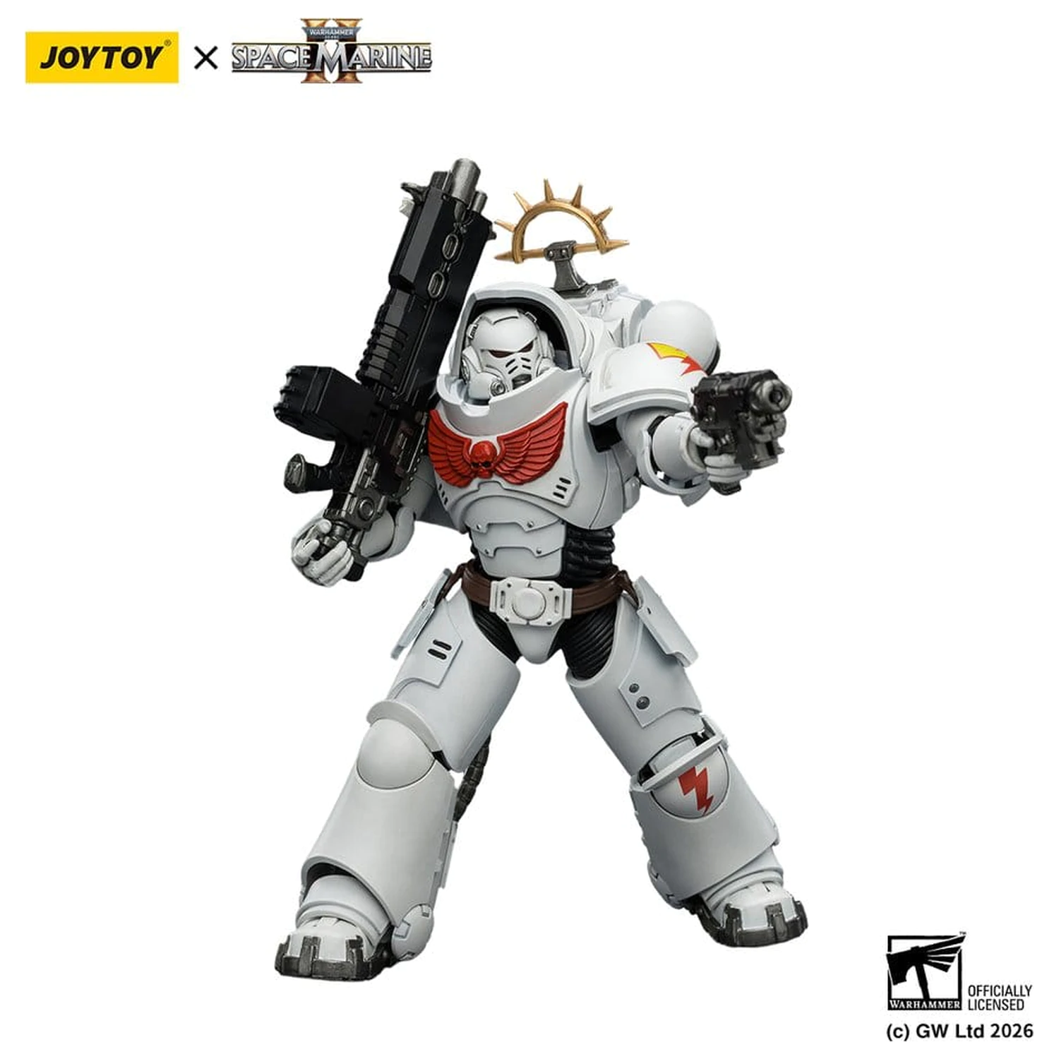 Warhammer 40,000 Action Figura Game Edition White Scars Heavy Intercessor 13 cm fotografija proizvoda