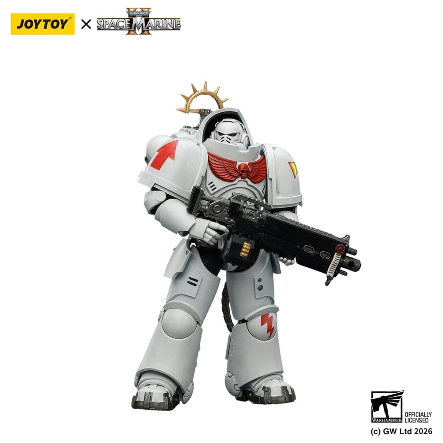 Warhammer 40,000 Action Figura Game Edition White Scars Heavy Intercessor 13 cm fotografija proizvoda