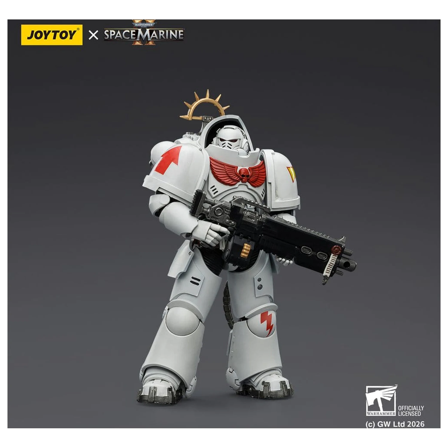 Warhammer 40,000 Action Figura Game Edition White Scars Heavy Intercessor 13 cm fotografija proizvoda