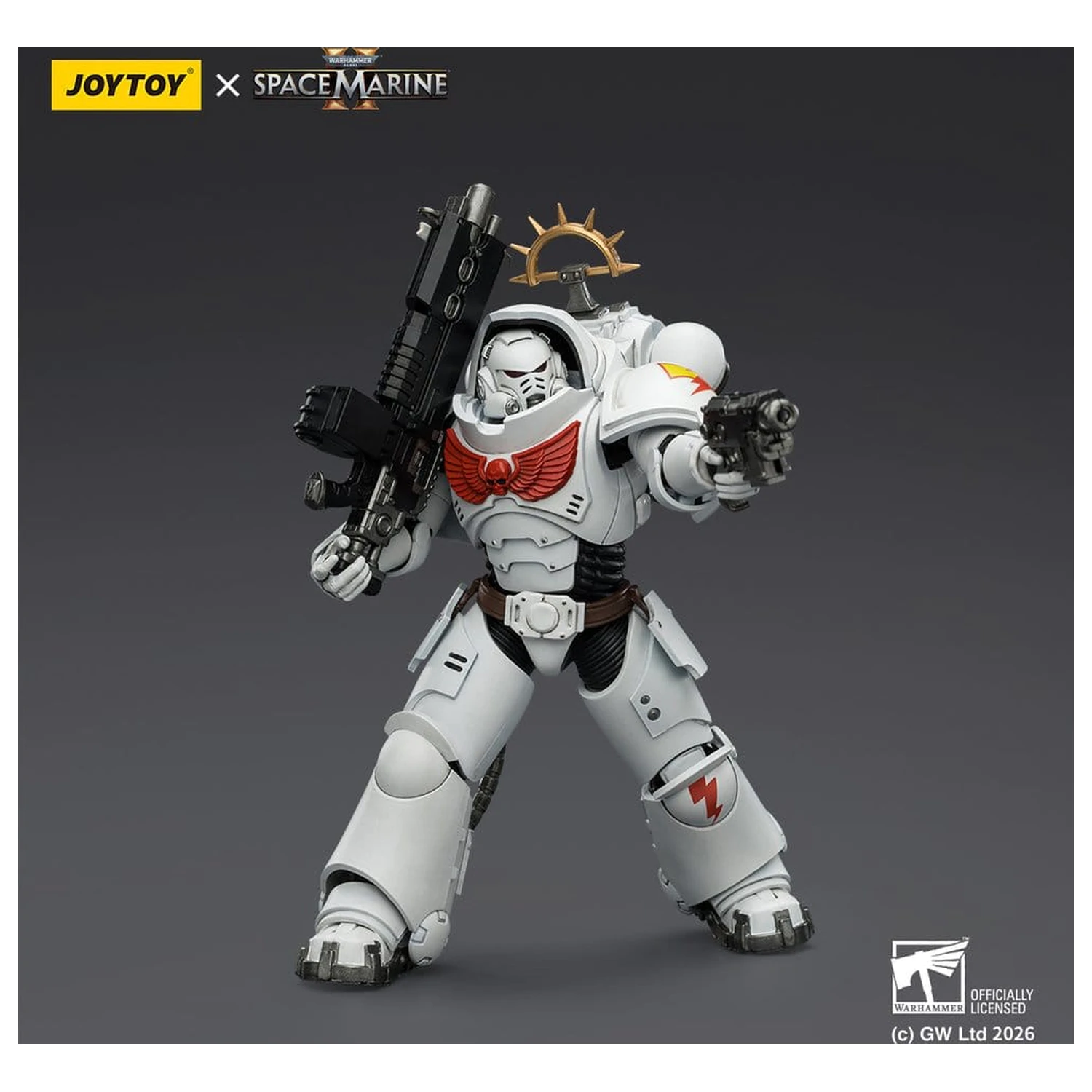 Warhammer 40,000 Action Figura Game Edition White Scars Heavy Intercessor 13 cm fotografija proizvoda
