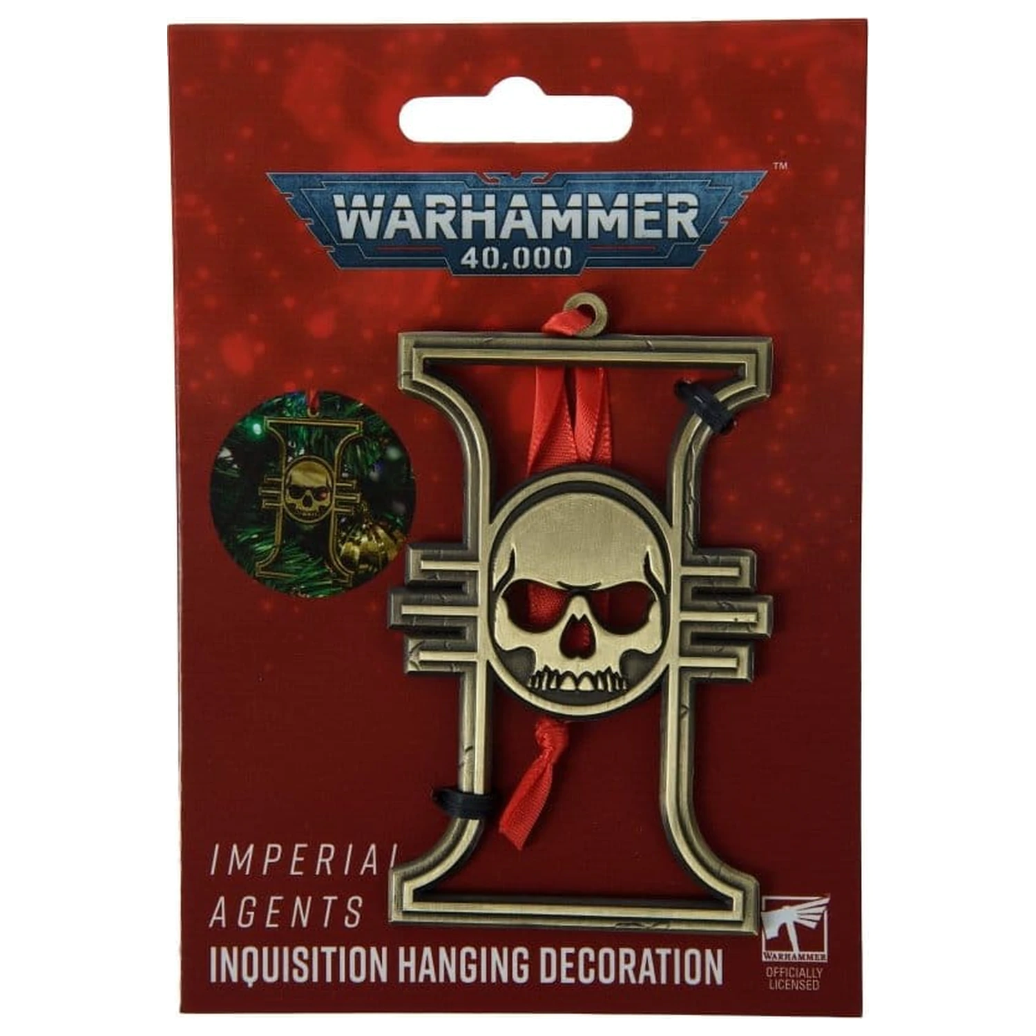 Warhammer 40,000 Viseći ukras Imperial Agents Inquisition 17 cm fotografija proizvoda