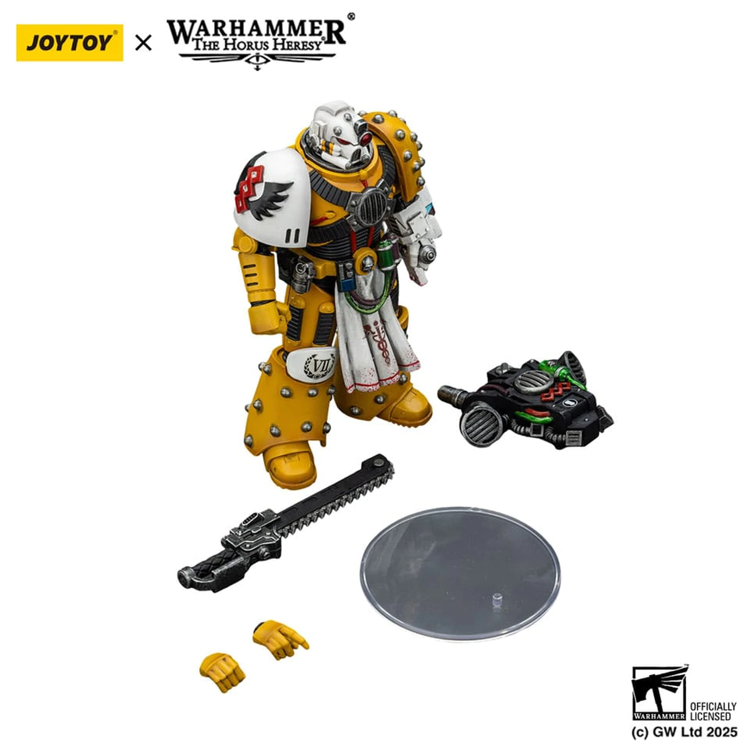 Warhammer 40,000: Imperial Fists akcijska figura Legion Apothecary 12 cm fotografija proizvoda