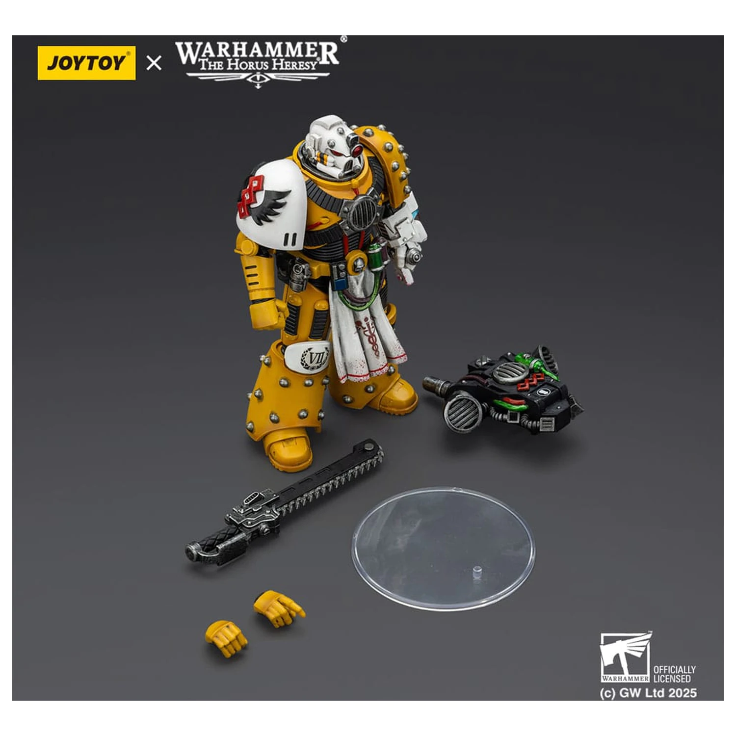 Warhammer 40,000: Imperial Fists akcijska figura Legion Apothecary 12 cm fotografija proizvoda