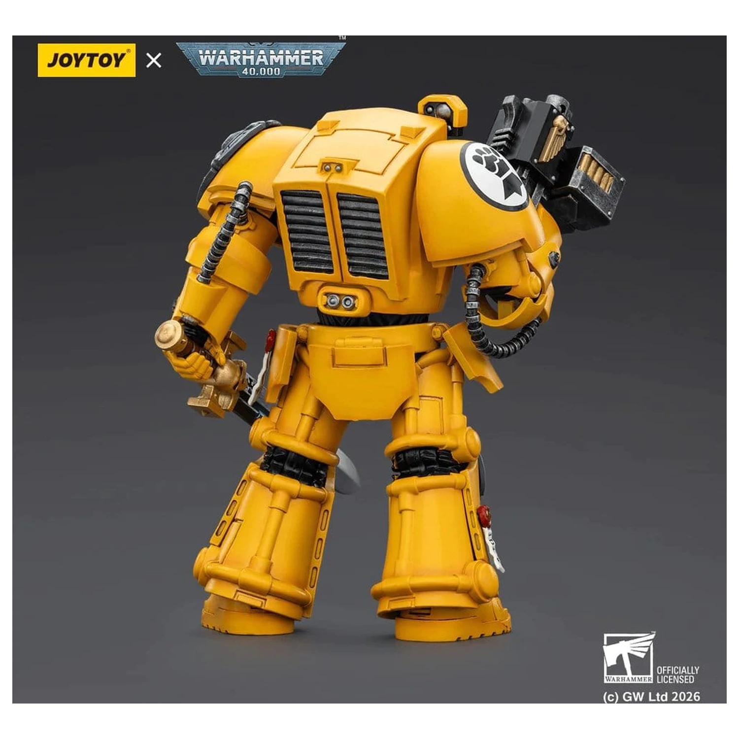 Warhammer 40,000 Akcijska figura Imperial Fists Terminator 1 s Power Sword i Storm Bolter 14 cm fotografija proizvoda