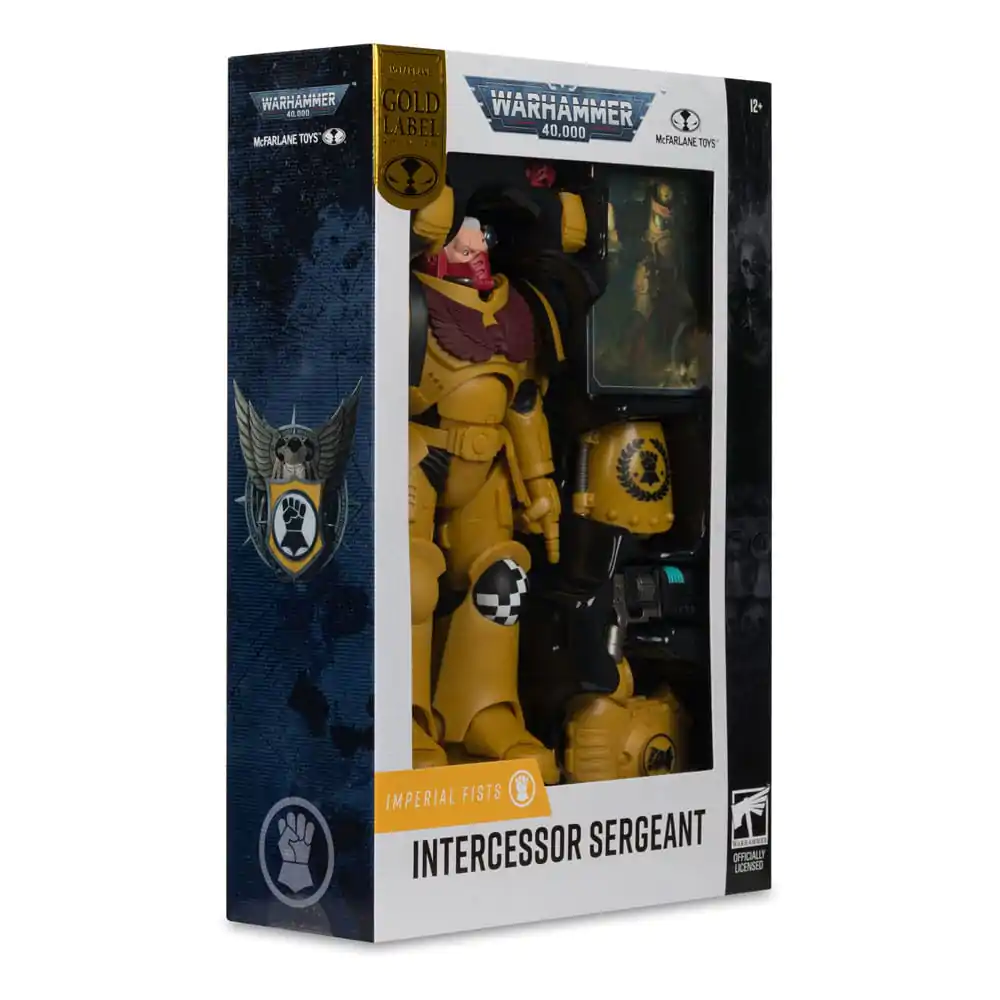 Warhammer 40,000 Akcijska figura Intercessor Sergeant (Imperial Fist) (Gold Label) 18 cm fotografija proizvoda
