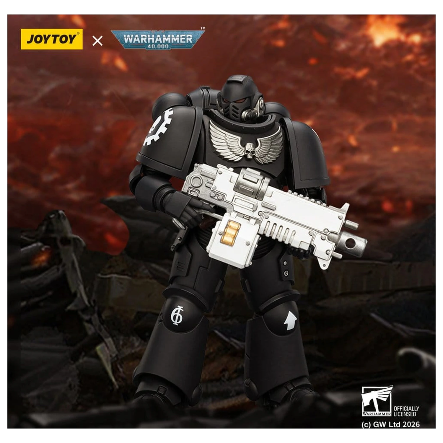 Warhammer 40,000 Action Figura Iron Hands Intercessor 12 cm fotografija proizvoda