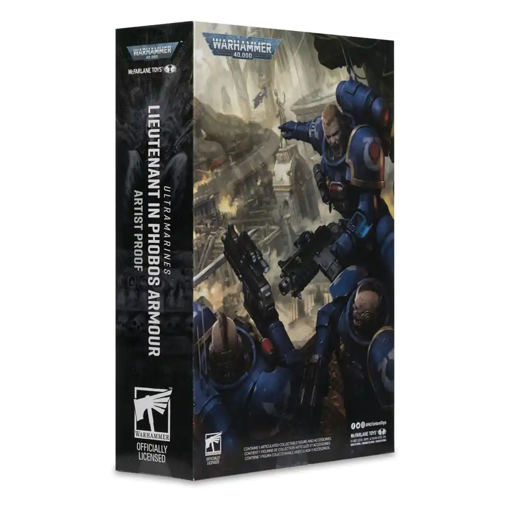 Warhammer 40,000 Akcijska figura Lieutenant u Phobos oklopu (Ultramarines) (Artist Proof) 18 cm fotografija proizvoda