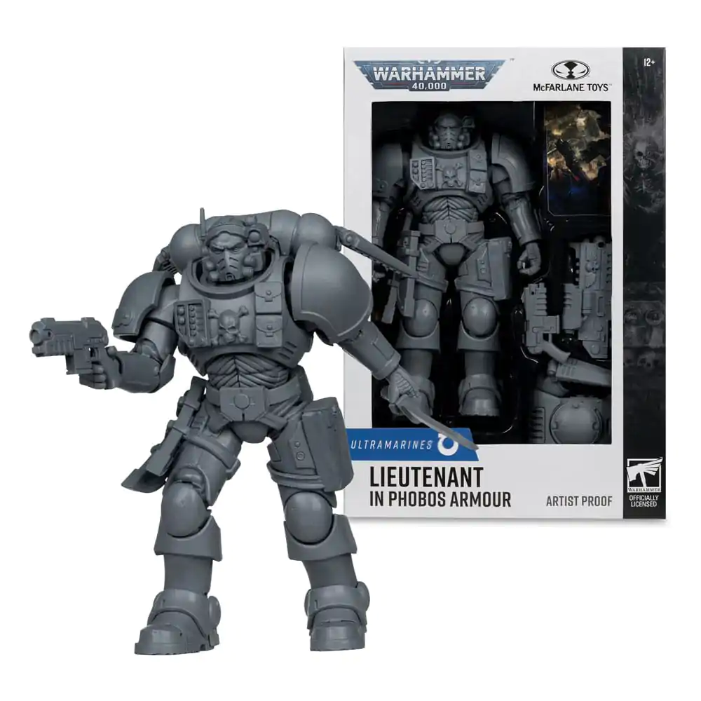 Warhammer 40,000 Akcijska figura Lieutenant u Phobos oklopu (Ultramarines) (Artist Proof) 18 cm fotografija proizvoda