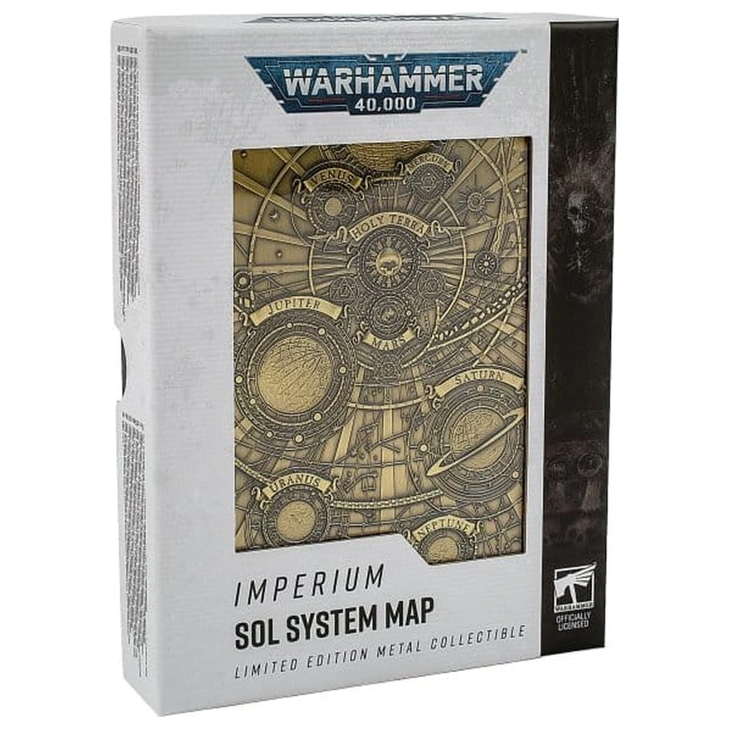 Warhammer 40,000 Metalna Karta Solarni Sustav fotografija proizvoda
