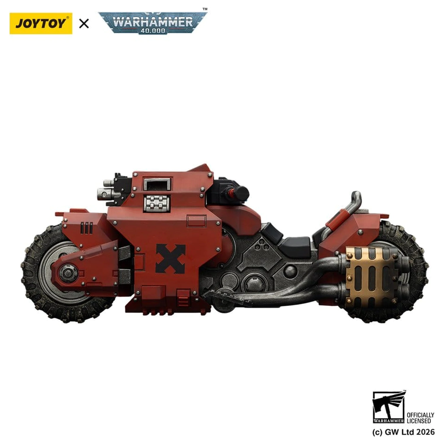 Warhammer 40,000 Raider-pattern borbeni motor Blood Angels s dvostrukim bolt puškama 22 cm fotografija proizvoda
