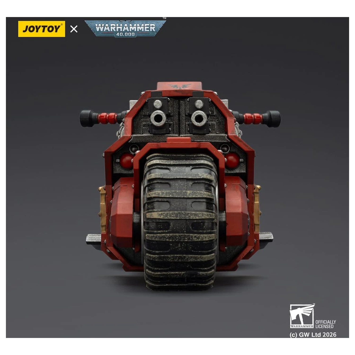 Warhammer 40,000 Raider-pattern borbeni motor Blood Angels s dvostrukim bolt puškama 22 cm fotografija proizvoda