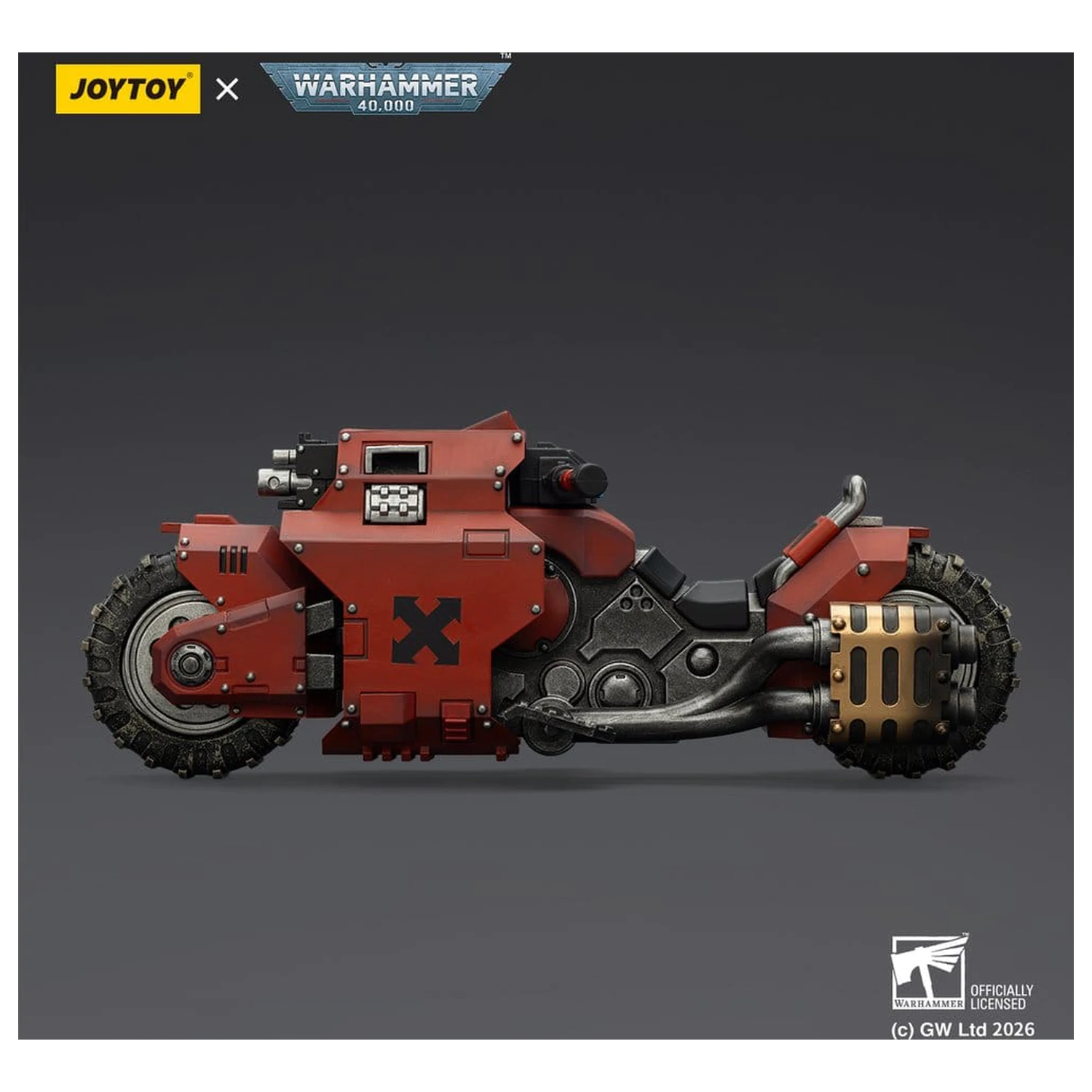 Warhammer 40,000 Raider-pattern borbeni motor Blood Angels s dvostrukim bolt puškama 22 cm fotografija proizvoda