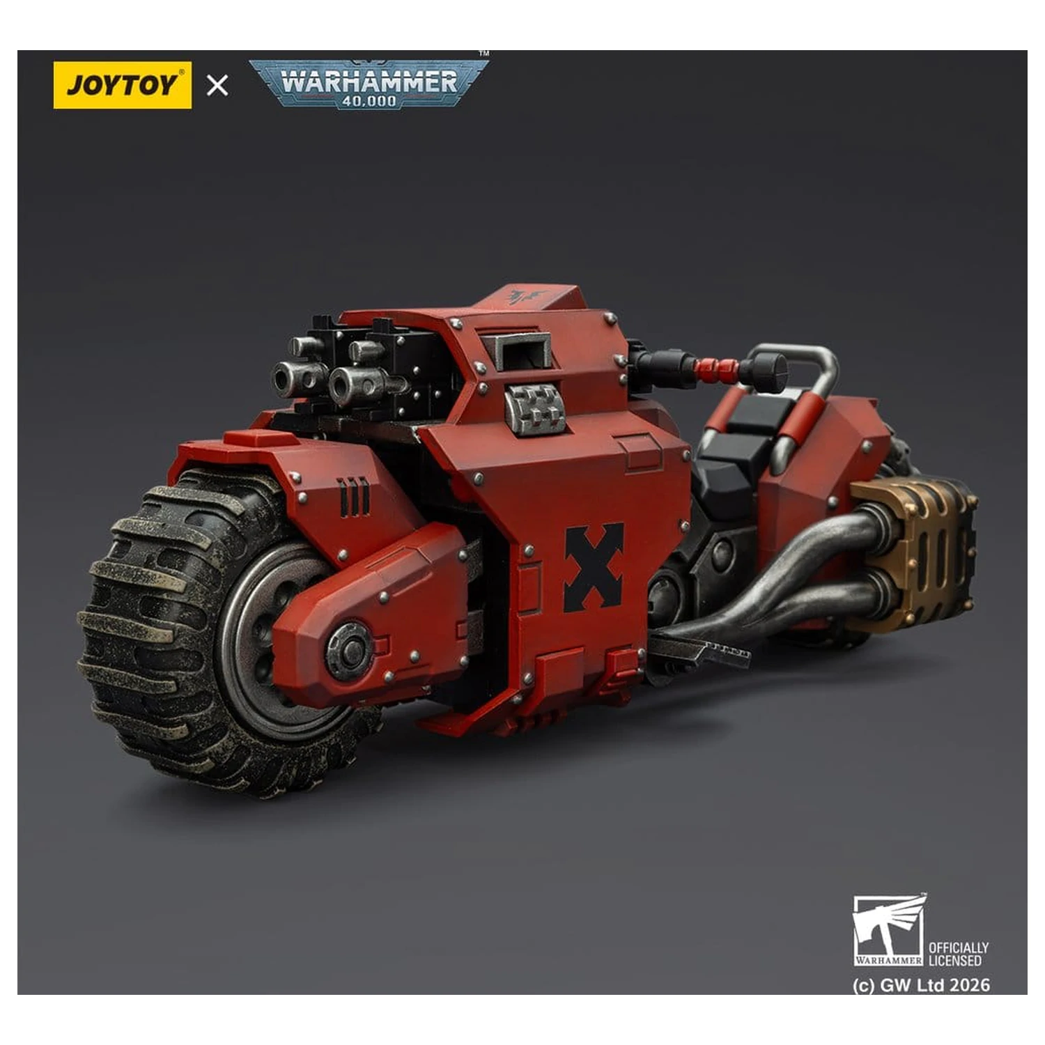Warhammer 40,000 Raider-pattern borbeni motor Blood Angels s dvostrukim bolt puškama 22 cm fotografija proizvoda