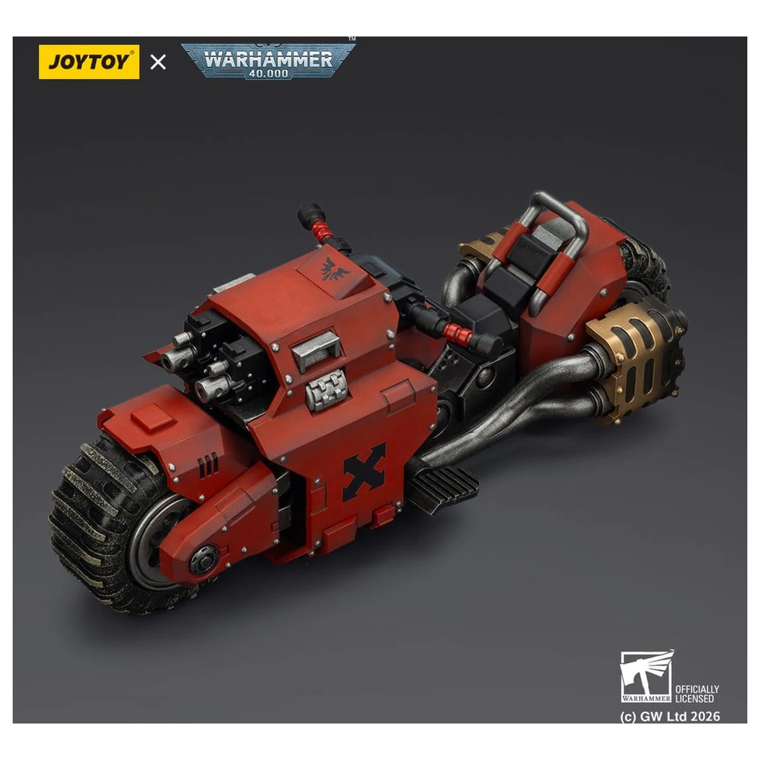 Warhammer 40,000 Raider-pattern borbeni motor Blood Angels s dvostrukim bolt puškama 22 cm fotografija proizvoda
