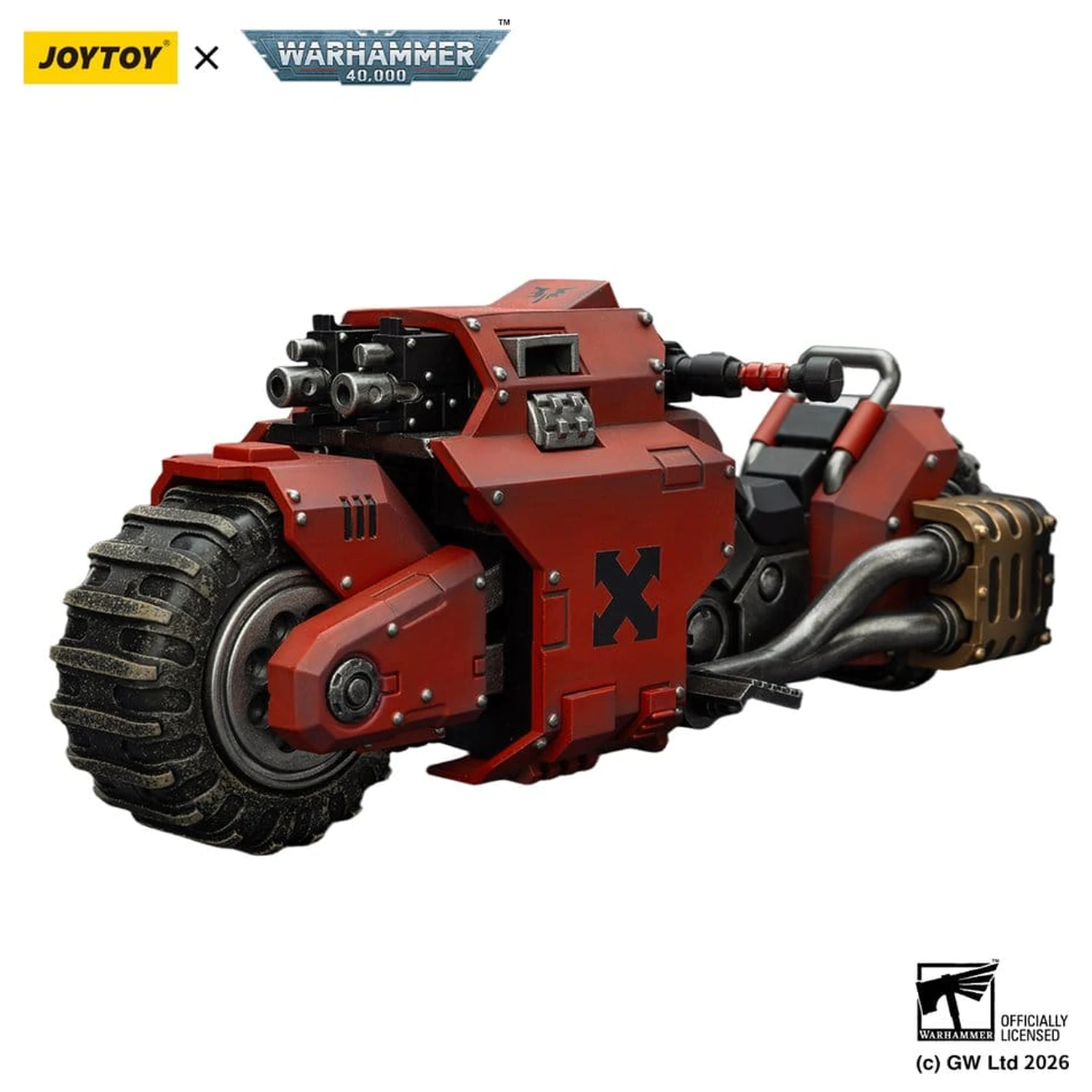 Warhammer 40,000 Raider-pattern borbeni motor Blood Angels s dvostrukim bolt puškama 22 cm fotografija proizvoda