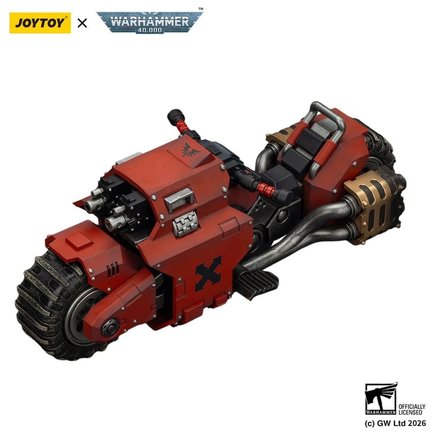 Warhammer 40,000 Raider-pattern borbeni motor Blood Angels s dvostrukim bolt puškama 22 cm fotografija proizvoda