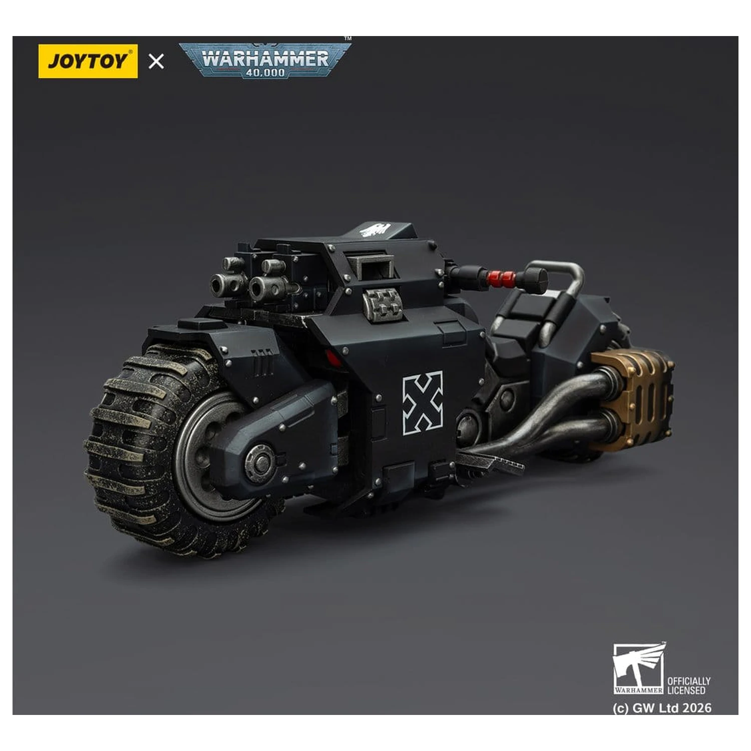 Warhammer 40,000 Raider-pattern borbeni motor Raven Guard s dvostrukim bolt puškama 22 cm fotografija proizvoda